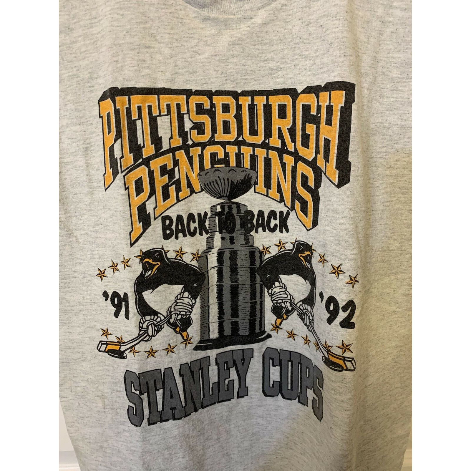 Other Vintage Pittsburgh Penguins 91 92 Back To Back Stanley Cups Size US S / EU 44-46 / 1 - 1 Thumbnail