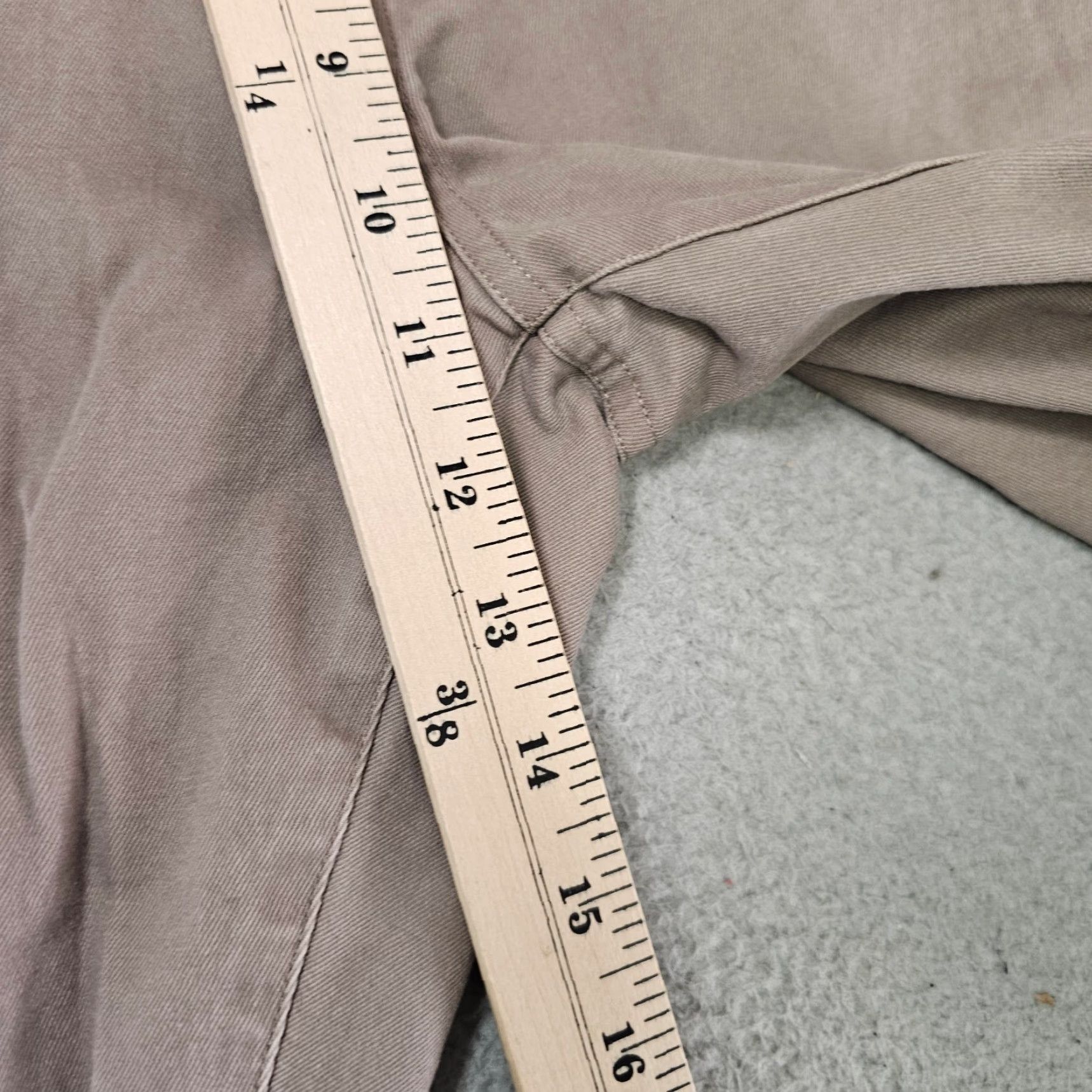 Taylor Stitch Taylor Stitch Pants Mens 35 Beige Khaki Organic Cotton Stretch Twill 35x28 Casual Workwear Chino Regular Beige Mens Size US 35 - 5 Thumbnail