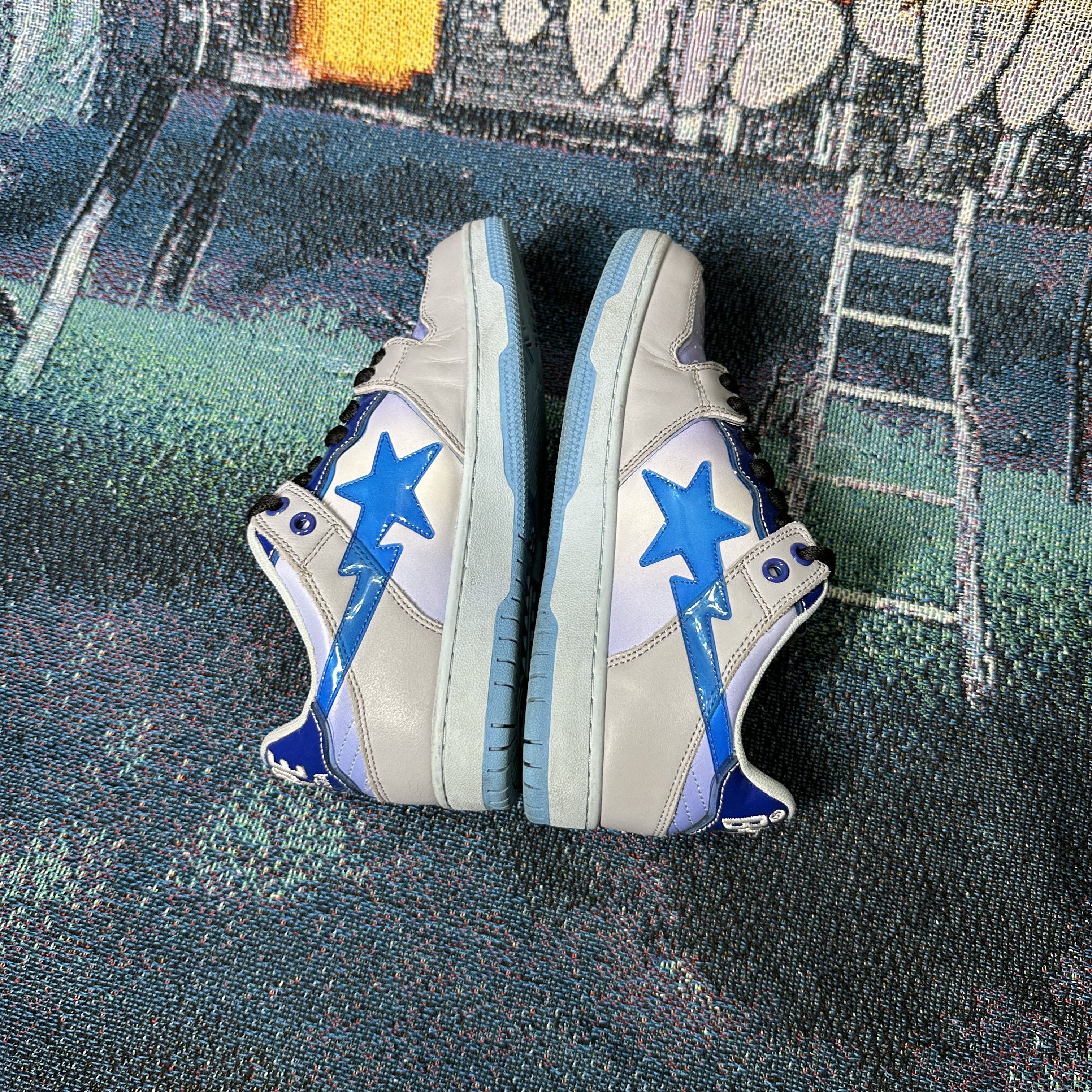 Bape Bape A Bathing Ape Sk8 Sta M1 Blue Size US 5 / EU 37 - 6 Thumbnail