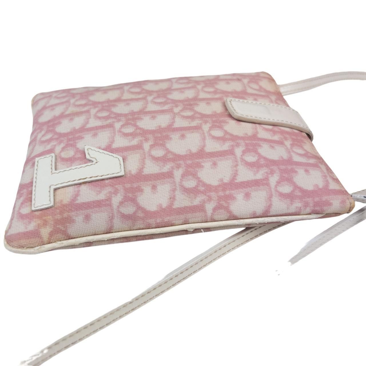 Dior Vintage Dior Monogram Mini Crossbody Bag Size ONE SIZE - 5 Thumbnail