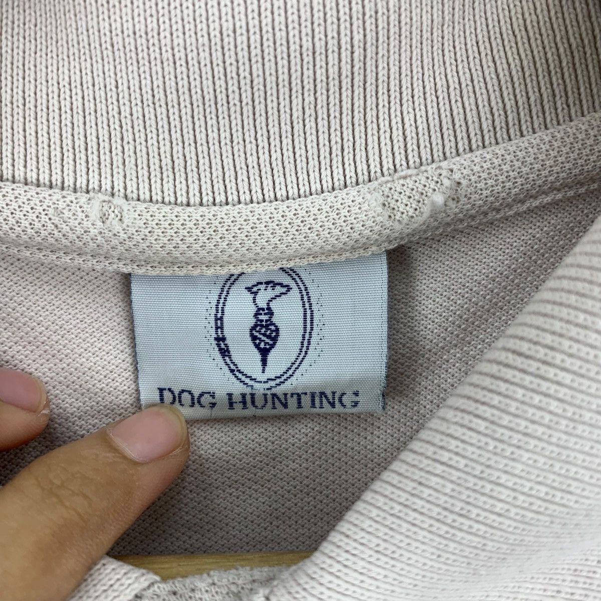 Vintage Vintage DOG HUNTING Embroidered Logo Polo Tee Shirt Top Size US M / EU 48-50 / 2 - 7 Thumbnail