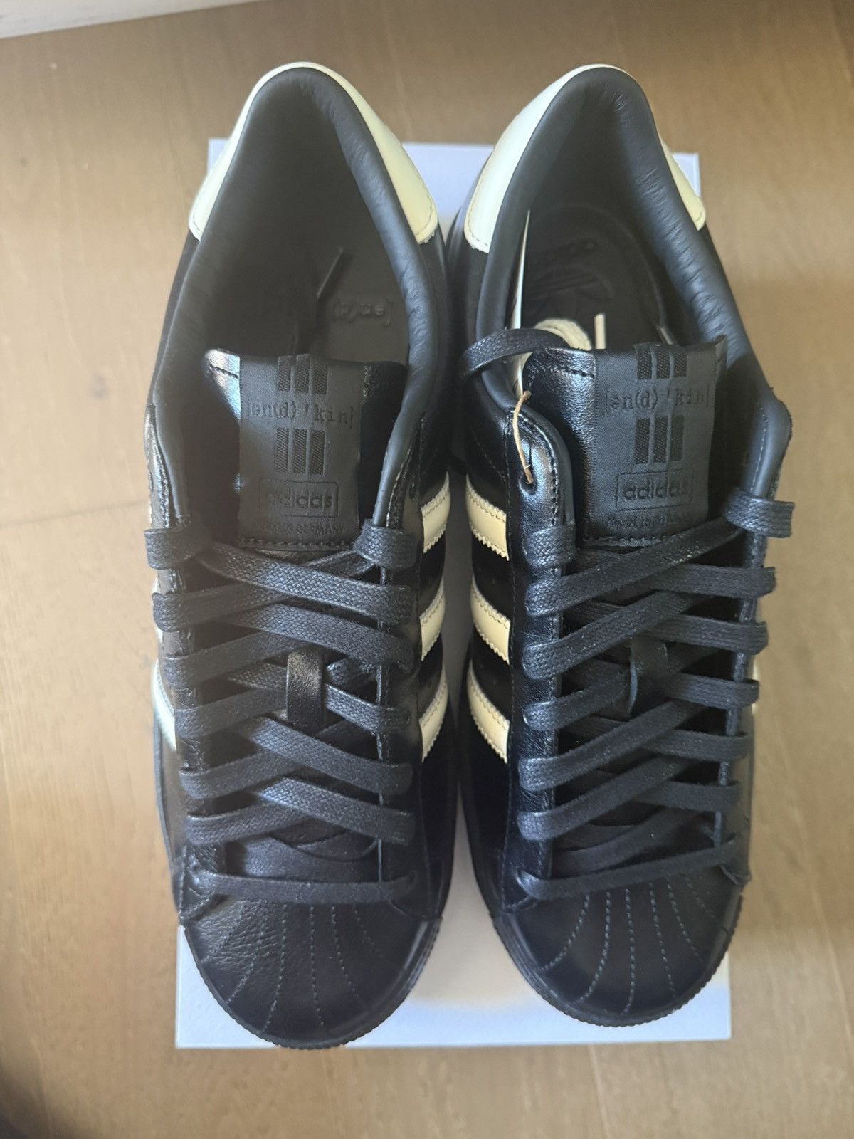Adidas × Kith Ronnie Fieg KITH adidas Superstar Vintage MiG Black Tie Size US 8.5 / EU 41-42 - 6 Thumbnail