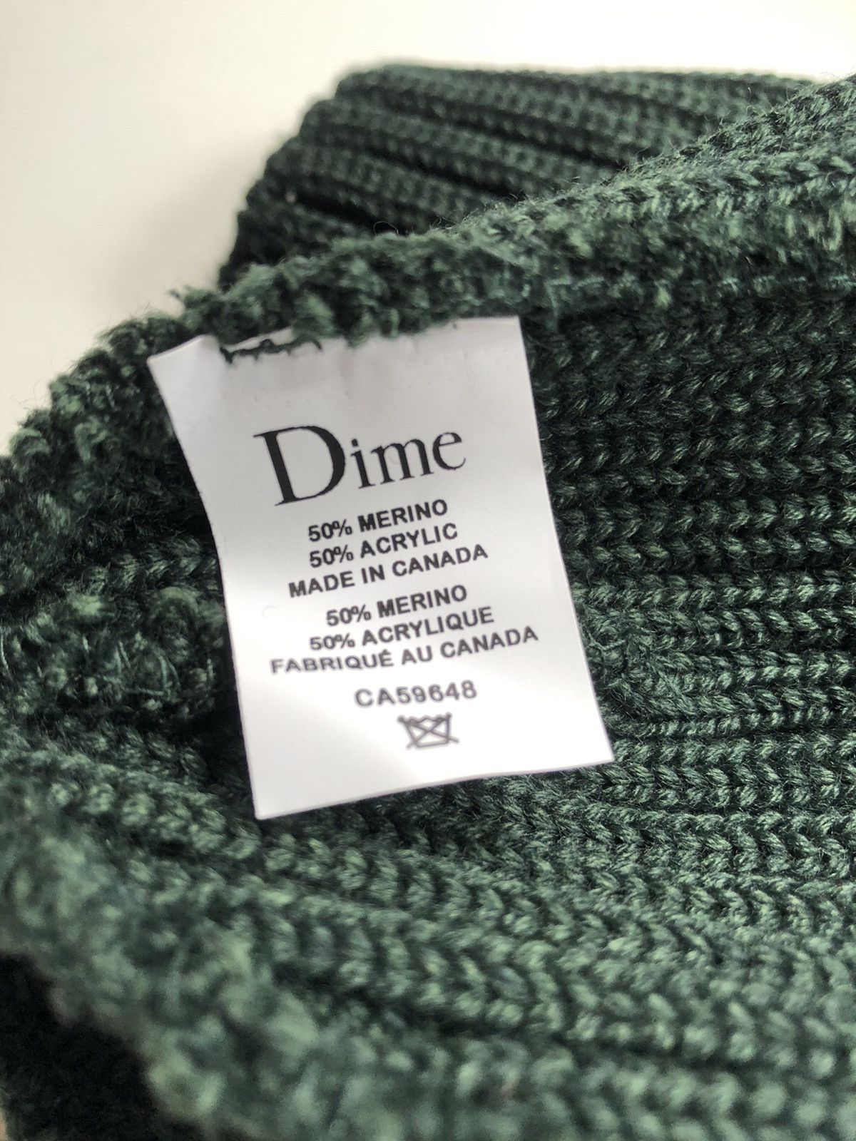 Dime Dime Classic Rib Beanie Size ONE SIZE - 4 Thumbnail