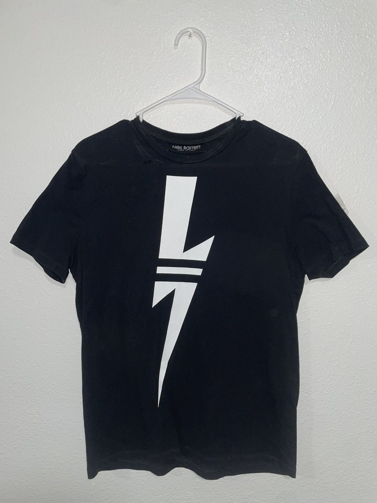 Neil Barrett Neil Barret Bolt T-Shirt Size US S / EU 44-46 / 1 - 1 Thumbnail