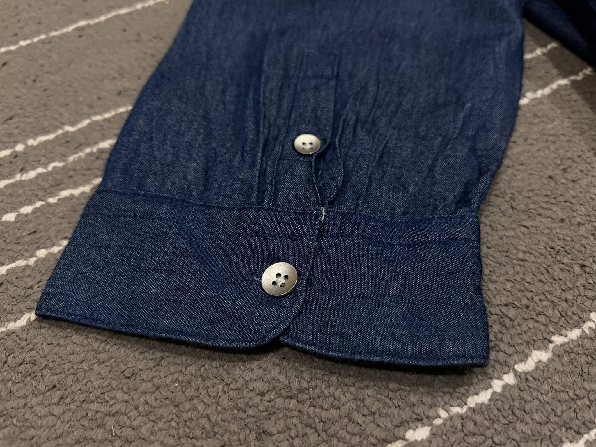 Katharine Hamnett London KATHARINE HAMNETT LONDON women denim shirt XS 2748 Size XS / US 0-2 / IT 36-38 - 8 Thumbnail