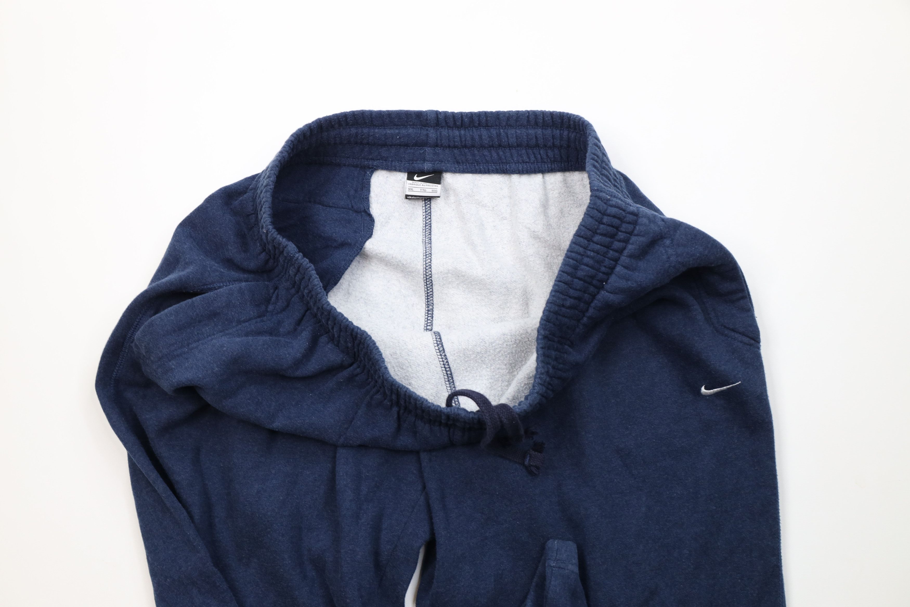 Nike Vintage Y2K Nike Scott Mini Swoosh Wide Leg Sweatpants Blue Size US 40 / EU 56 - 8 Thumbnail