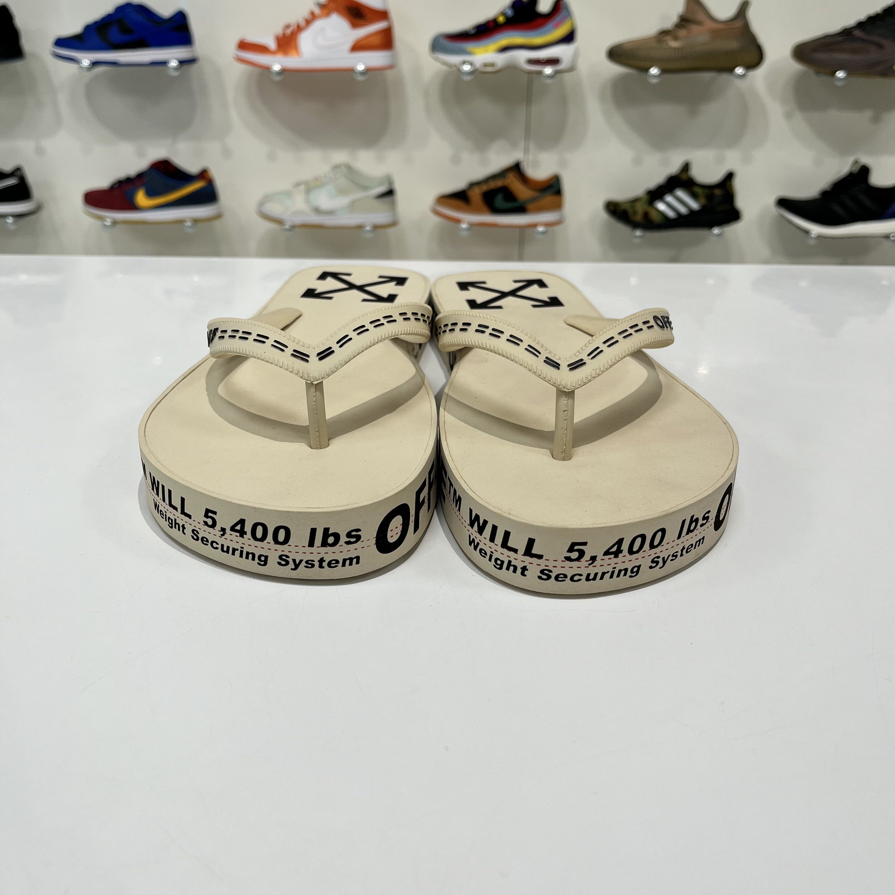 Off-White Off-White Arrows Logo Slides Size US 11 / EU 44 - 2 Thumbnail