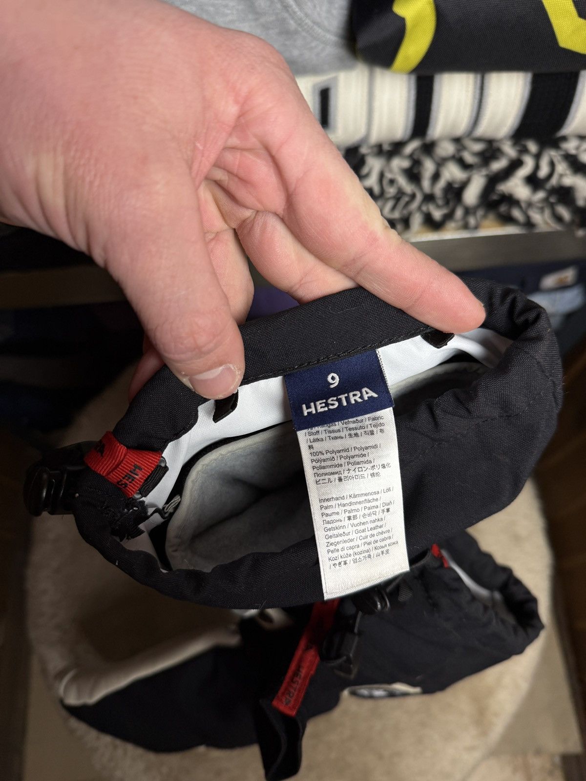 Hestra Hestra Ski Gloves Army Leather Mitten Size 9 Outdoor Size ONE SIZE - 6 Thumbnail