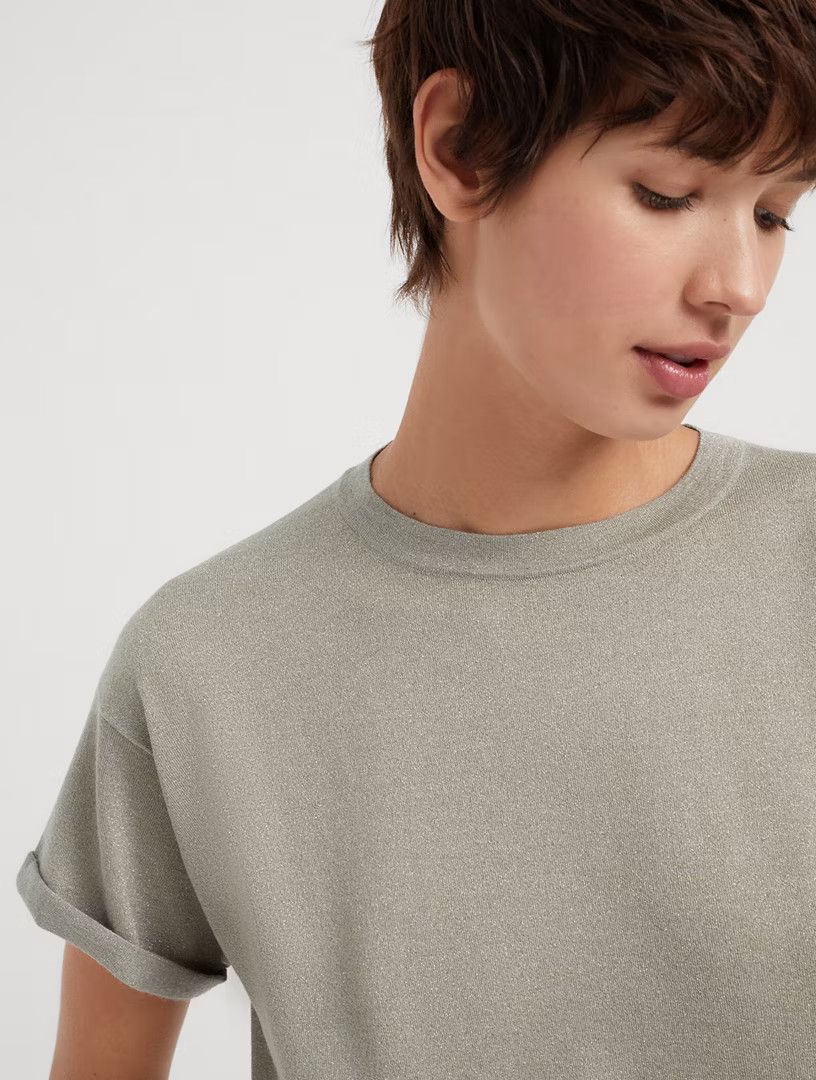 Brunello Cucinelli o1la1rc1a0425 Sweater in Olive Size M / US 6-8 / IT 42-44 - 6 Thumbnail