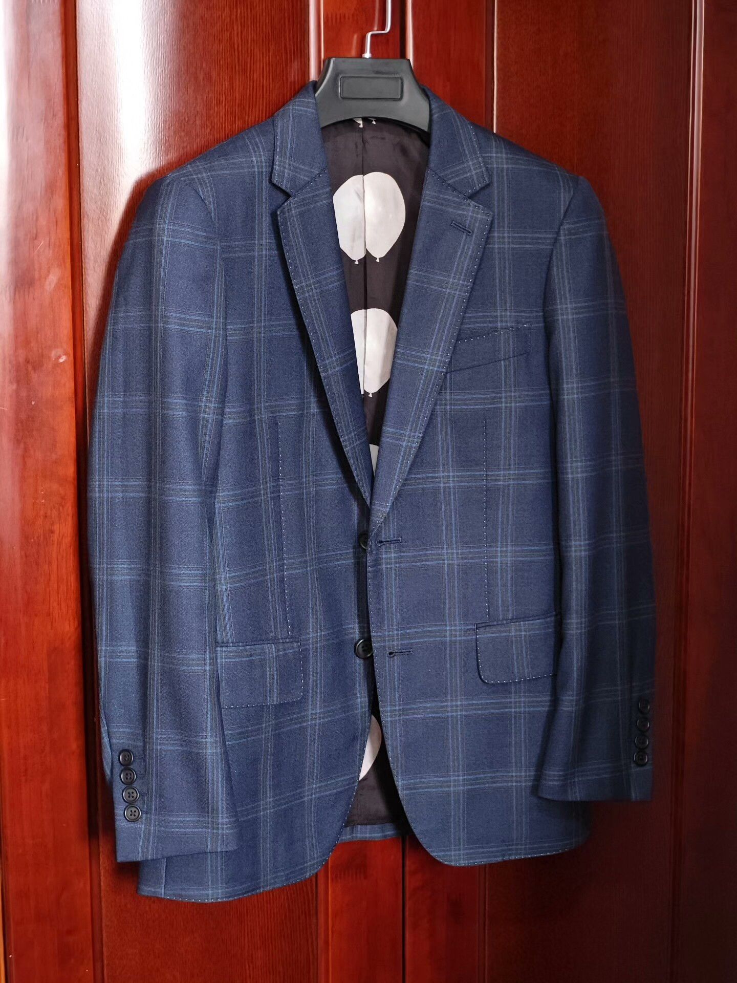 Paul Smith Paul Smith Blue Plaid Wool Suit Size US S / EU 44-46 / 1 - 1 Thumbnail