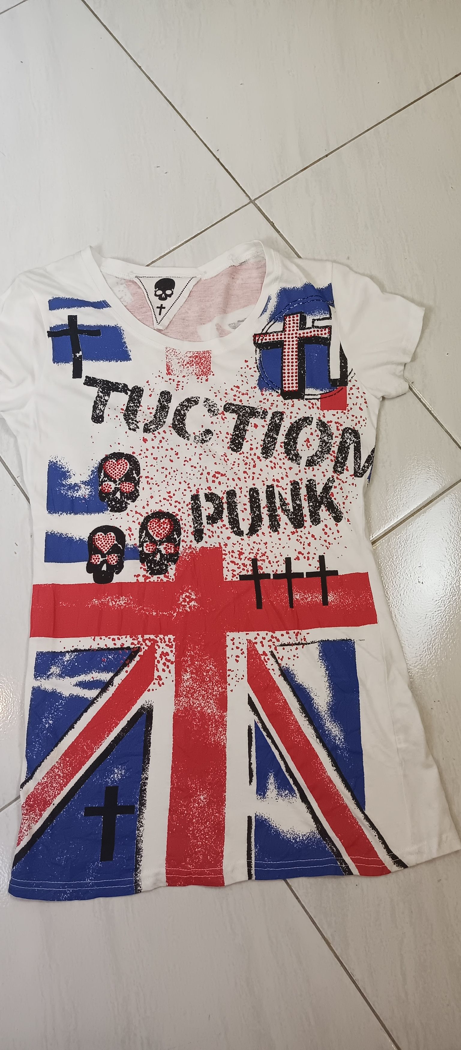 Japanese Brand Tuction Punk Short Sleevess Tsirth Size US M / EU 48-50 / 2 - 11 Thumbnail