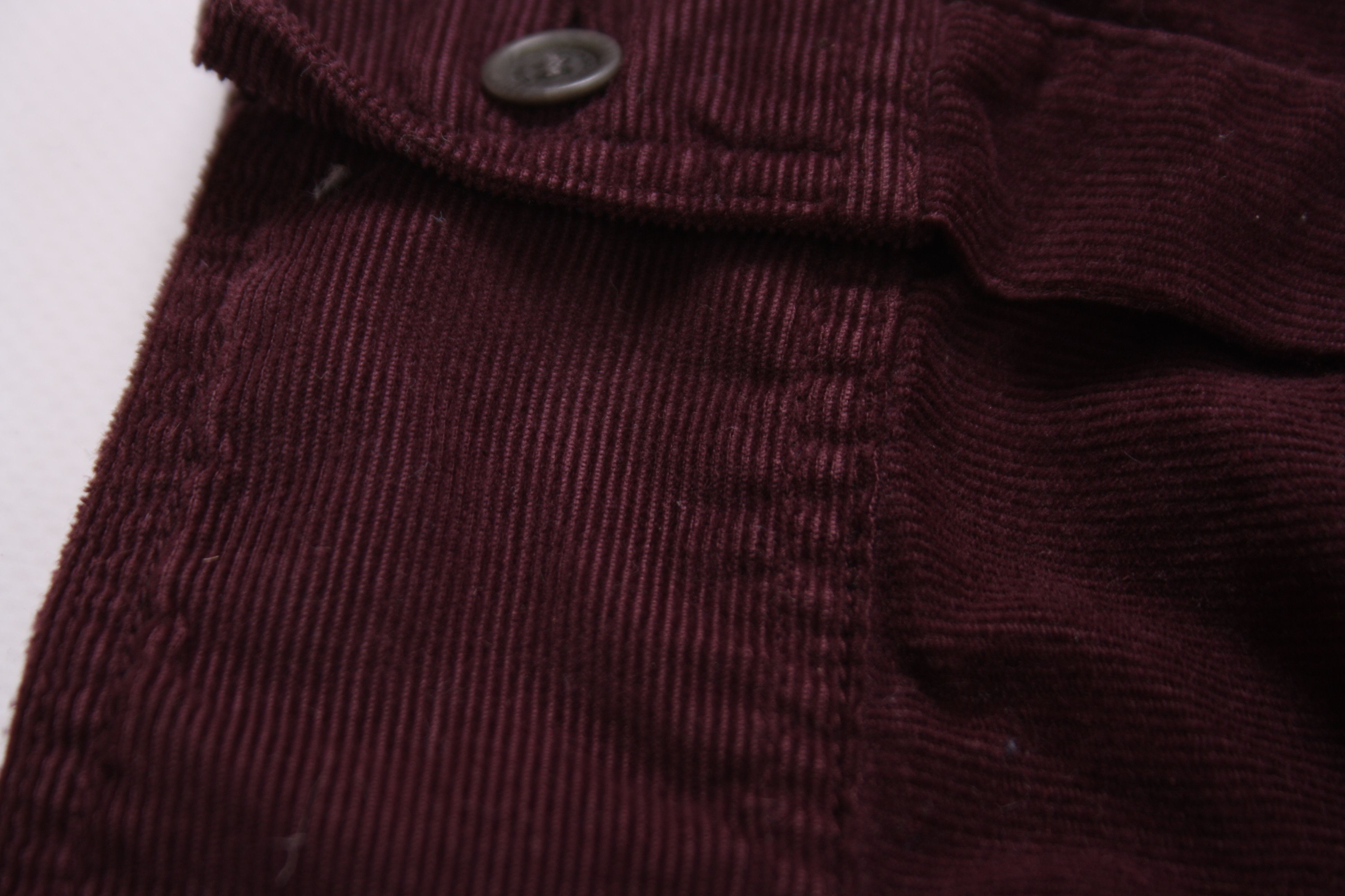 Burberry Burberry Brit Corduroy Button Up Shirt Long Sleeve Size US L / EU 52-54 / 3 - 4 Thumbnail