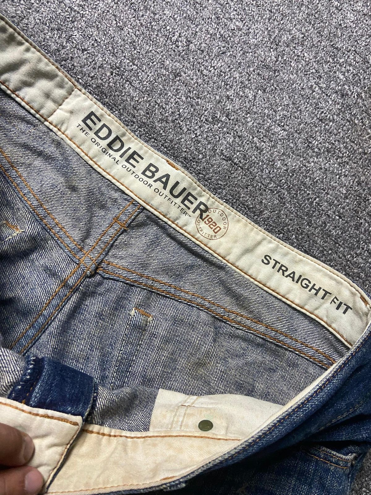 Eddie Bauer Eddie Bauer 1920 Premium Denim Jeans (138) Size US 35 - 6 Thumbnail