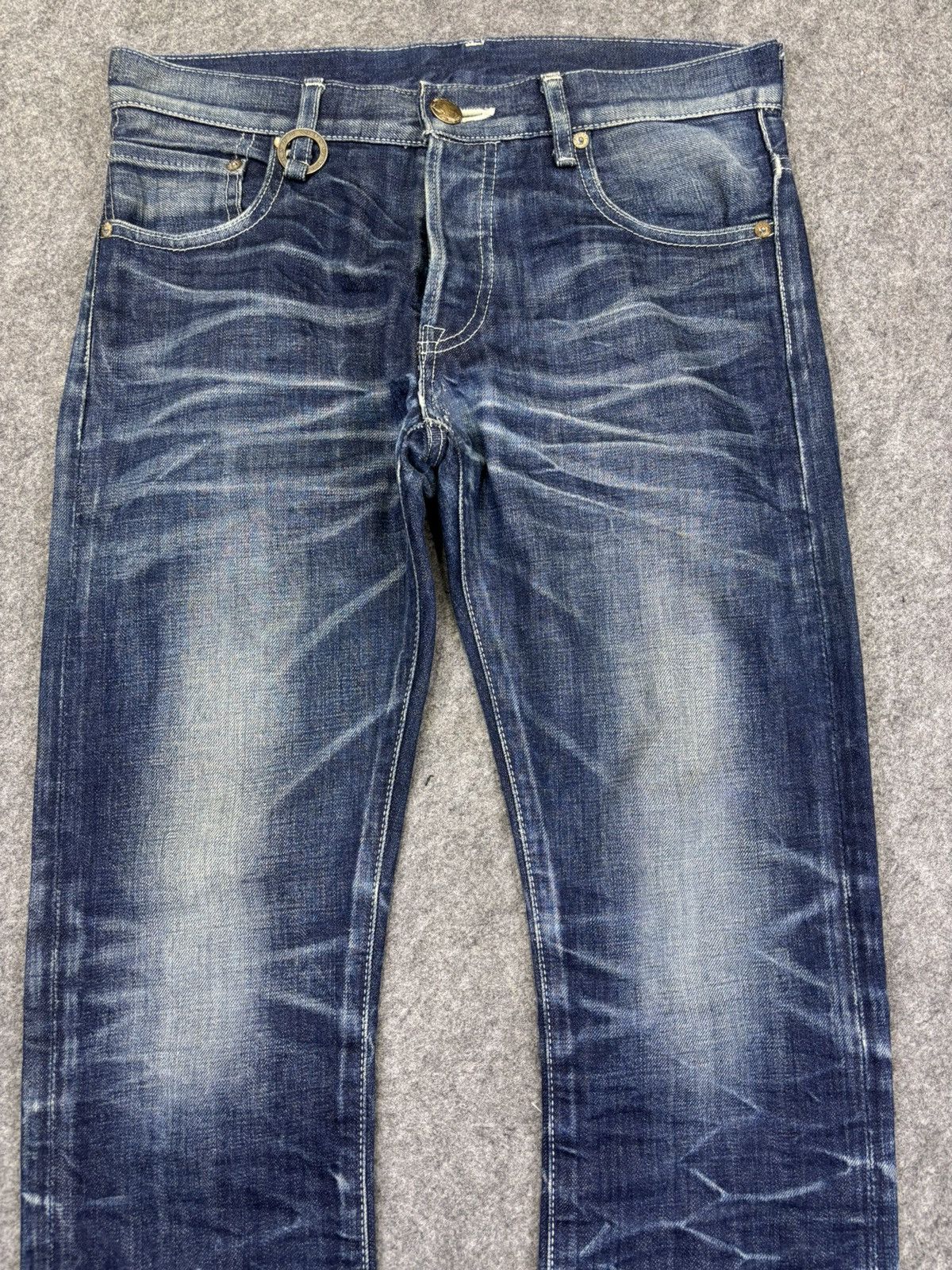 BUFFALO BOBS 💥Raw Fades💥Insane Buffalo Bobs Style Denim K13 Size US 31 - 3 Thumbnail