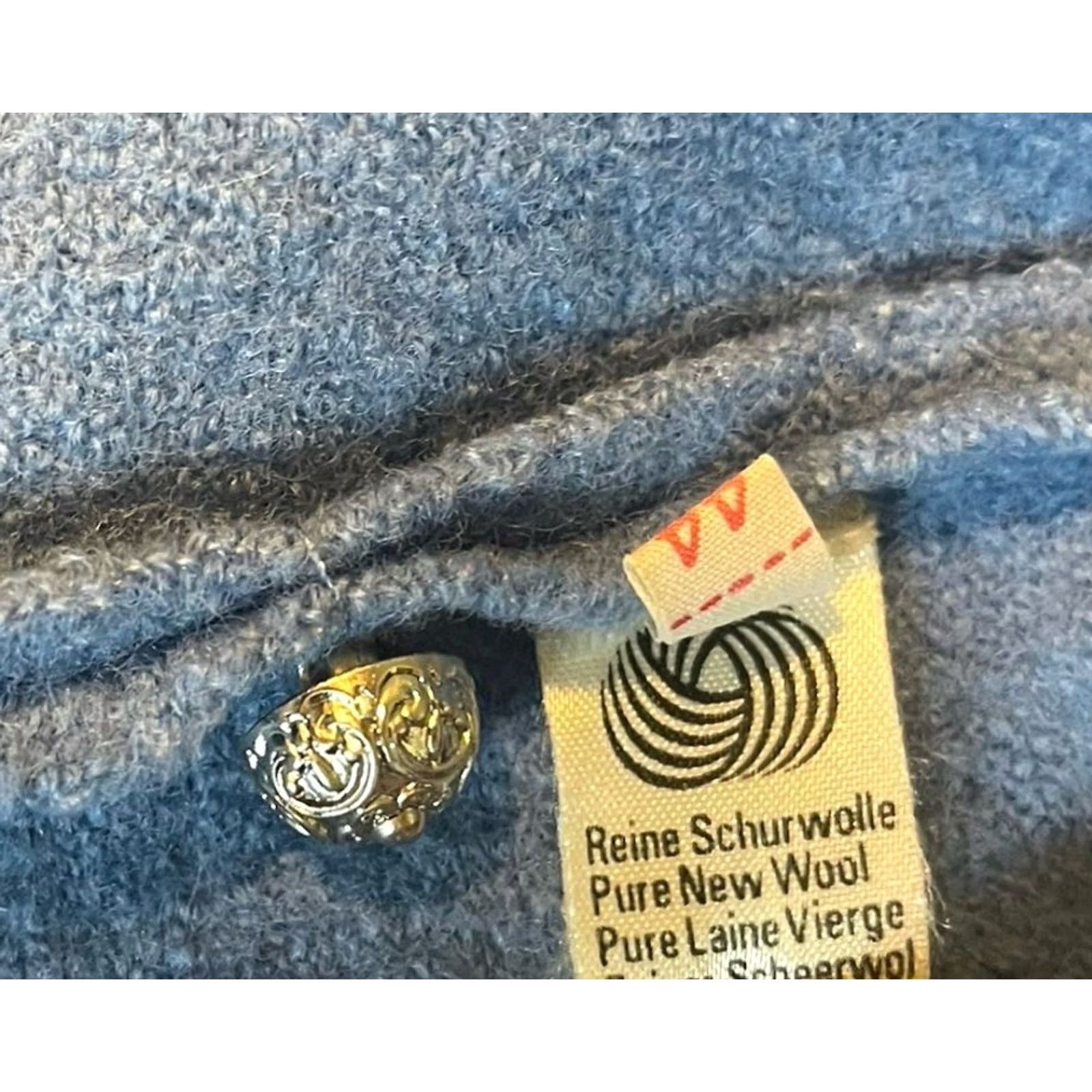 Vintage VINTAGE Salzburger Trachten Wenger Sweater Cardigan 148 Wool Women’s Osterreich Size M / US 6-8 / IT 42-44 - 6 Thumbnail