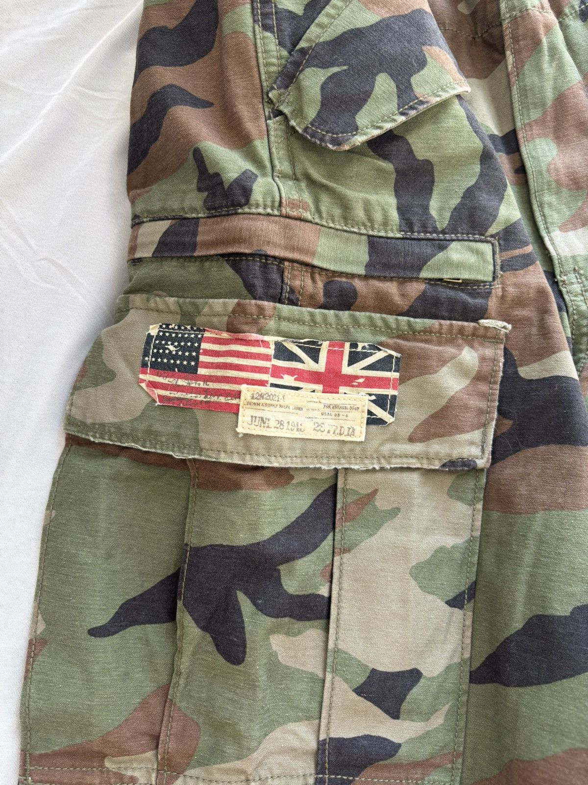 Denim & Supply Ralph Lauren × Polo Ralph Lauren × Vintage Vintage Ralph Lauren Denim & Supply Cargo Shorts Size US 33 - 4 Thumbnail