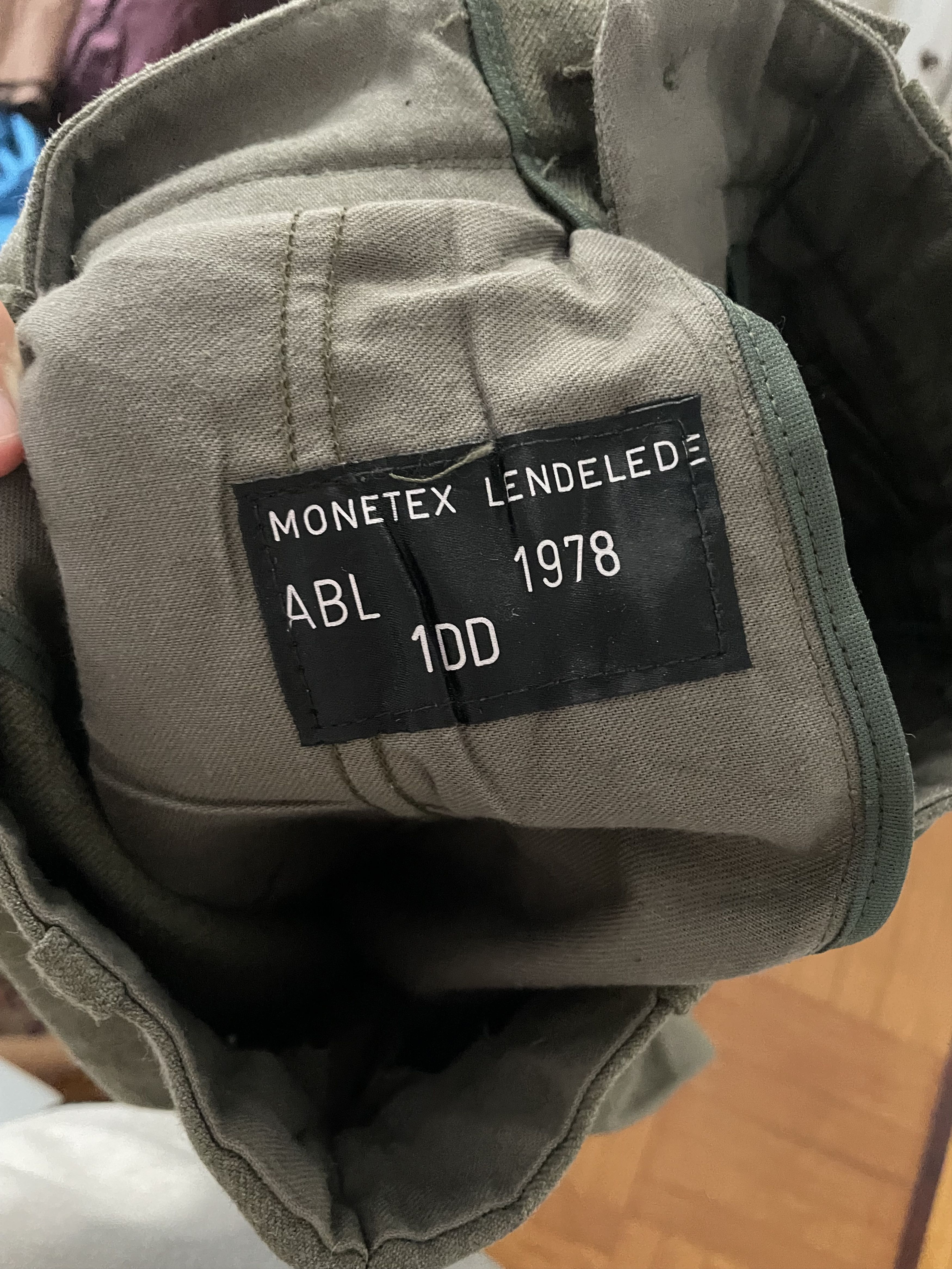 Other Authentic 1978 Belgian Army wool service trousers Size US 26 / EU 42 - 5 Thumbnail