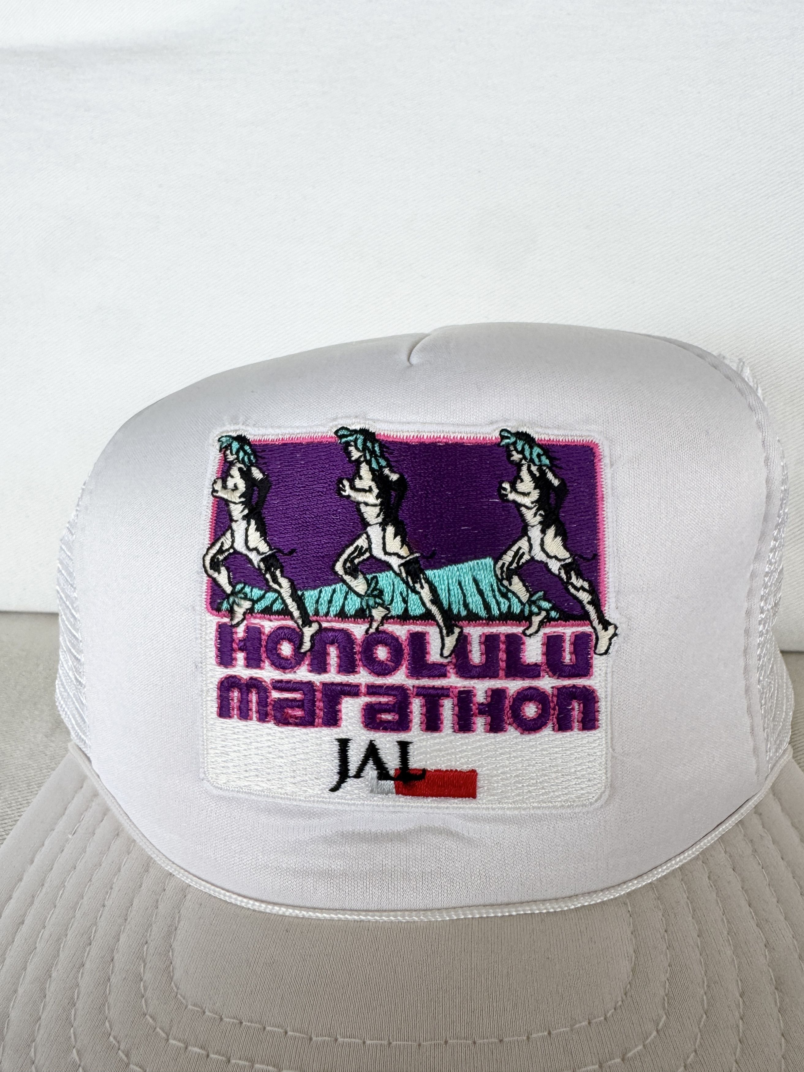 Vintage Honolulu Marathon Trucker Size ONE SIZE - 2 Thumbnail
