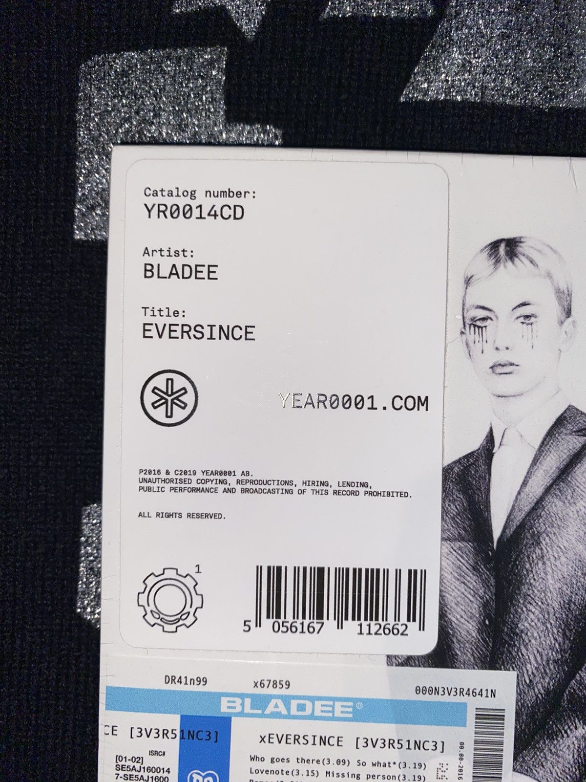 Drain Gang Bladee - Eversince CD Size ONE SIZE - 3 Thumbnail