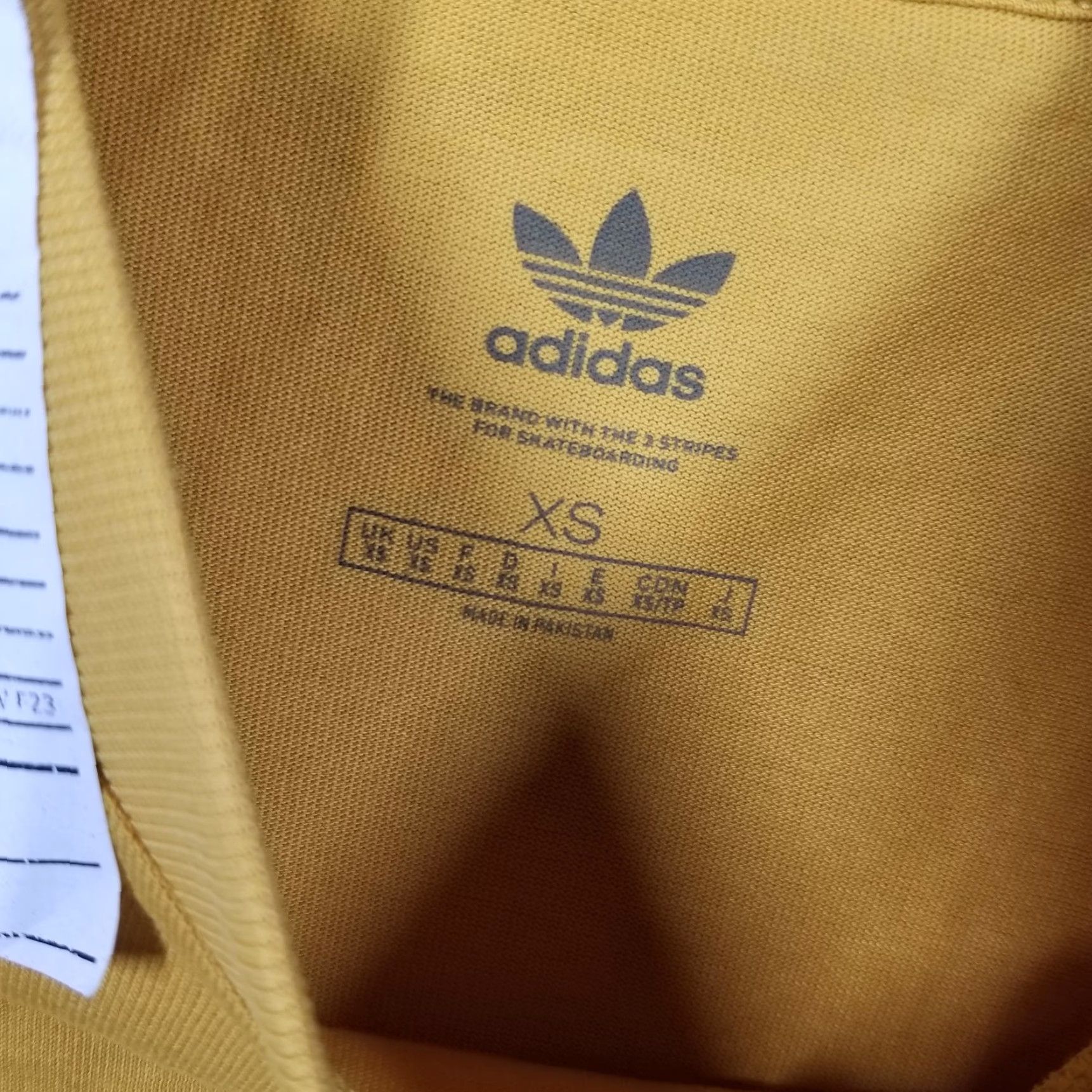 Adidas Adidas Skateboarding Graphic T-Shirt Mens XS Yellow Mark Gonzales Shmoofoil Streetwear Size US XS / EU 42 / 0 - 6 Thumbnail