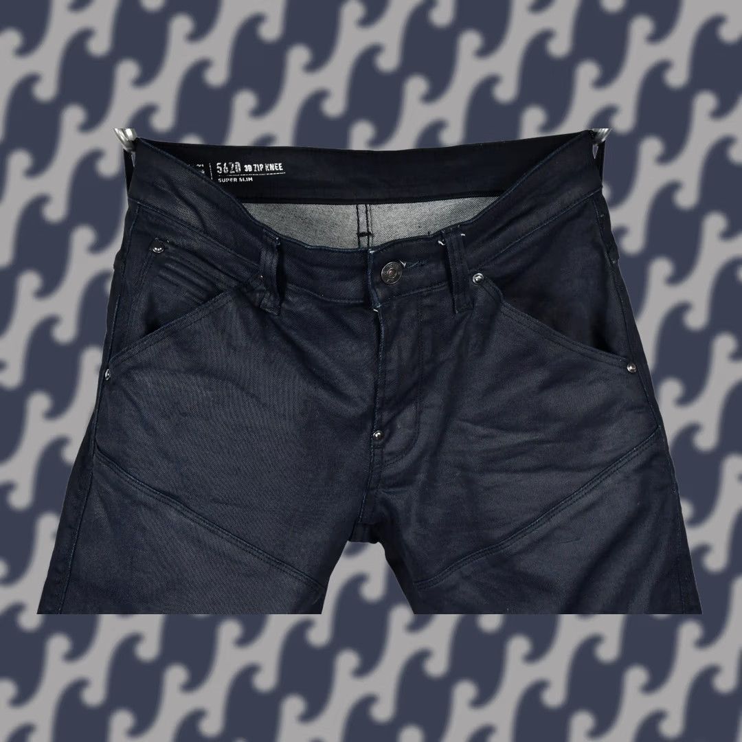 G-Star G-Star Raw 5620 3D Zip Knee Super Slim Jeans Mens W28 L30 Blue XS? Size US 28 / EU 44 - 1 Thumbnail