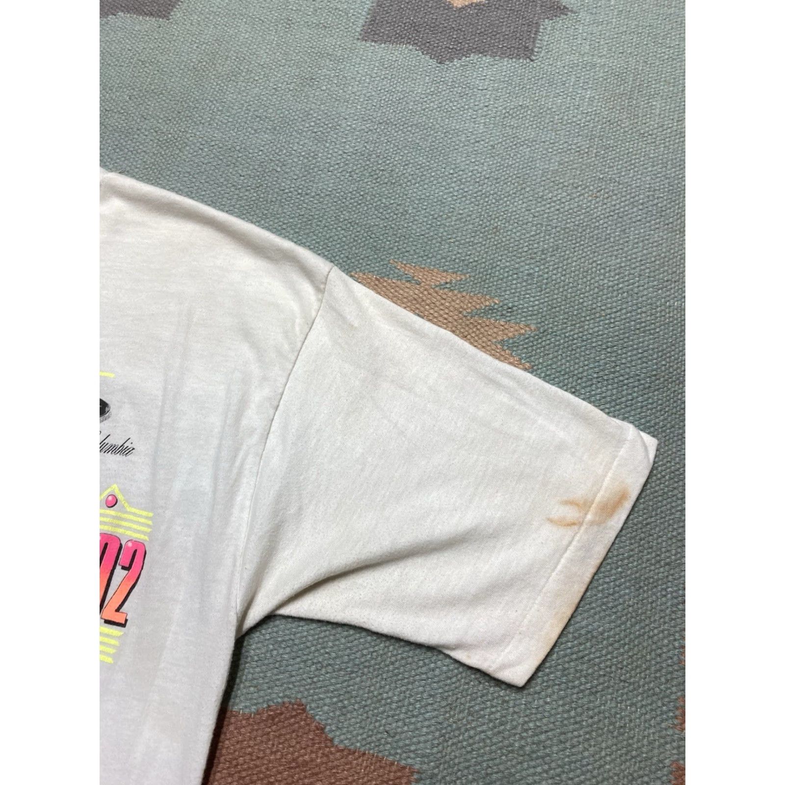Vintage VINTAGE 90s T SHIRT SPACE SHUTTLE INN BEST WESTERN DISTRESSED THRASHED SOFT Large Mens White Space Shuttle Western T-Shirt XXL Fits Like Large Size US L / EU 52-54 / 3 - 4 Thumbnail