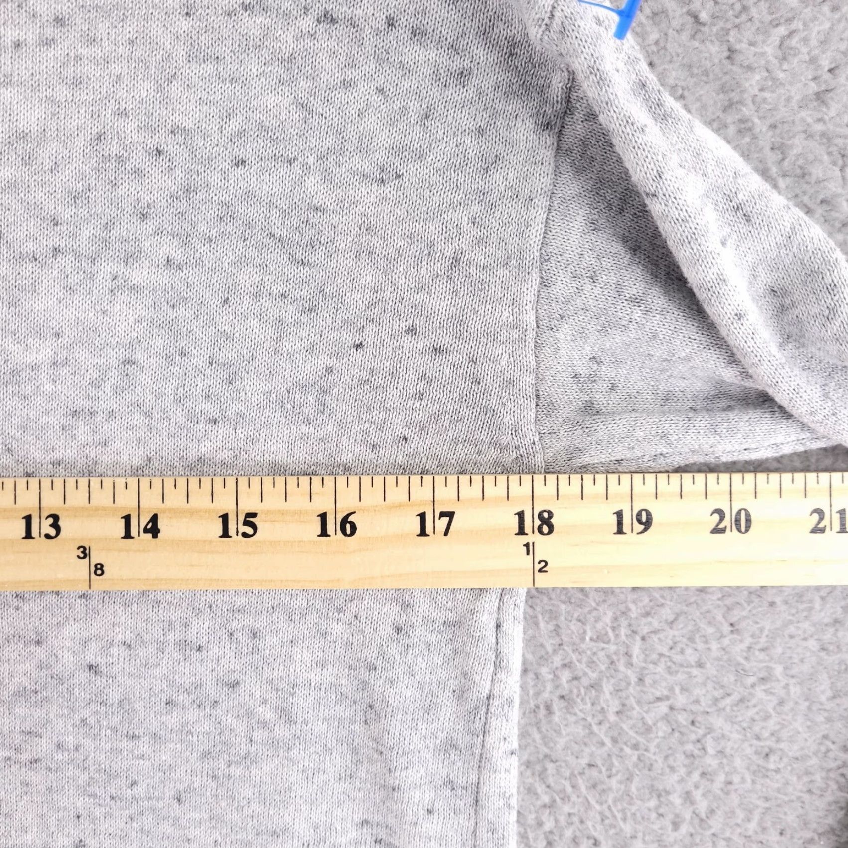 Banana Republic Banana Republic Sweater Womens XS Gray Round Neck Pullover Long Sleeve Cotton Blend Solid Vintage: No Size XS / US 0-2 / IT 36-38 - 7 Thumbnail