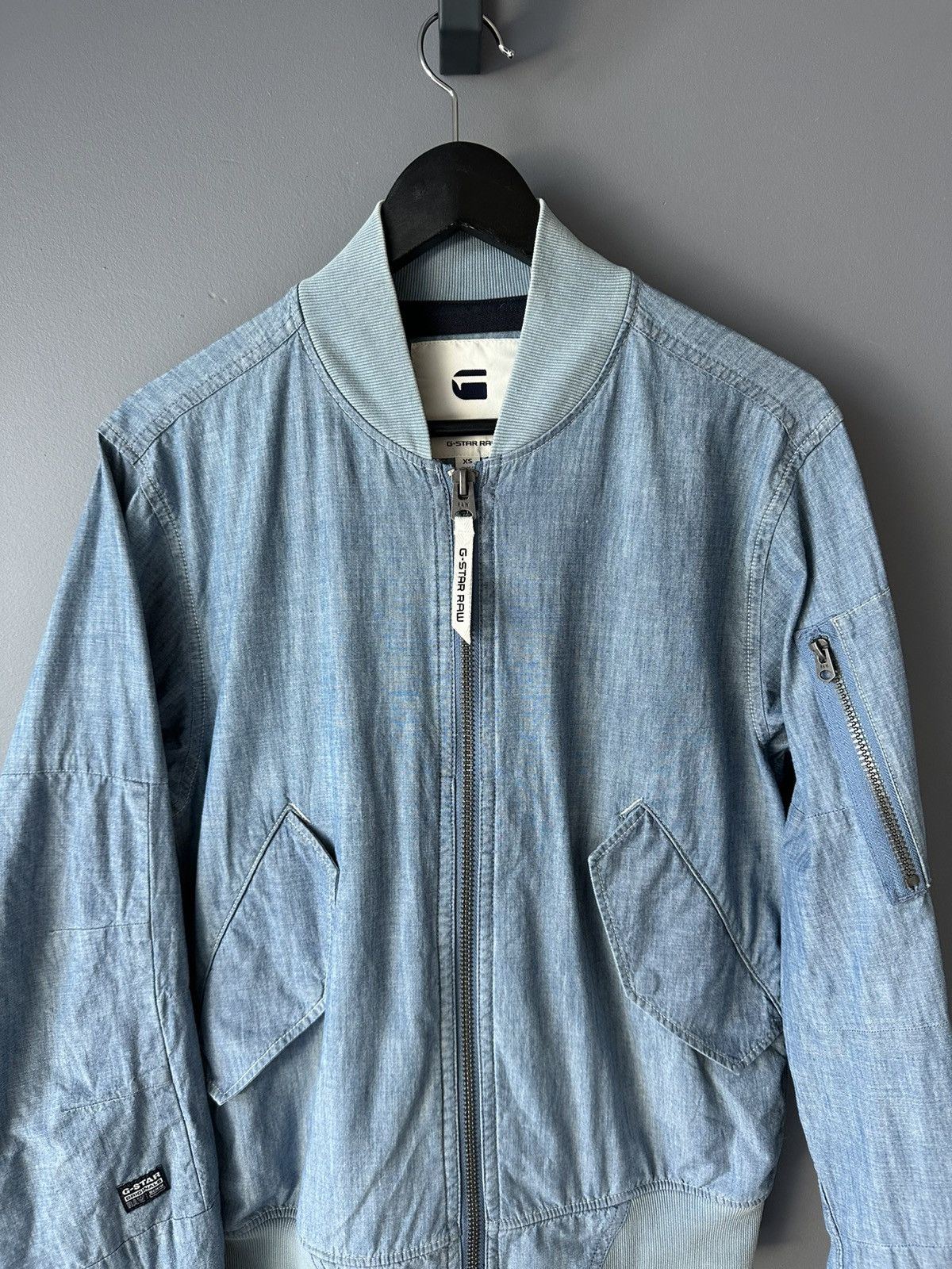 G-Star G-Star Rackam-R bomber jacket blue Size US XS / EU 42 / 0 - 4 Thumbnail