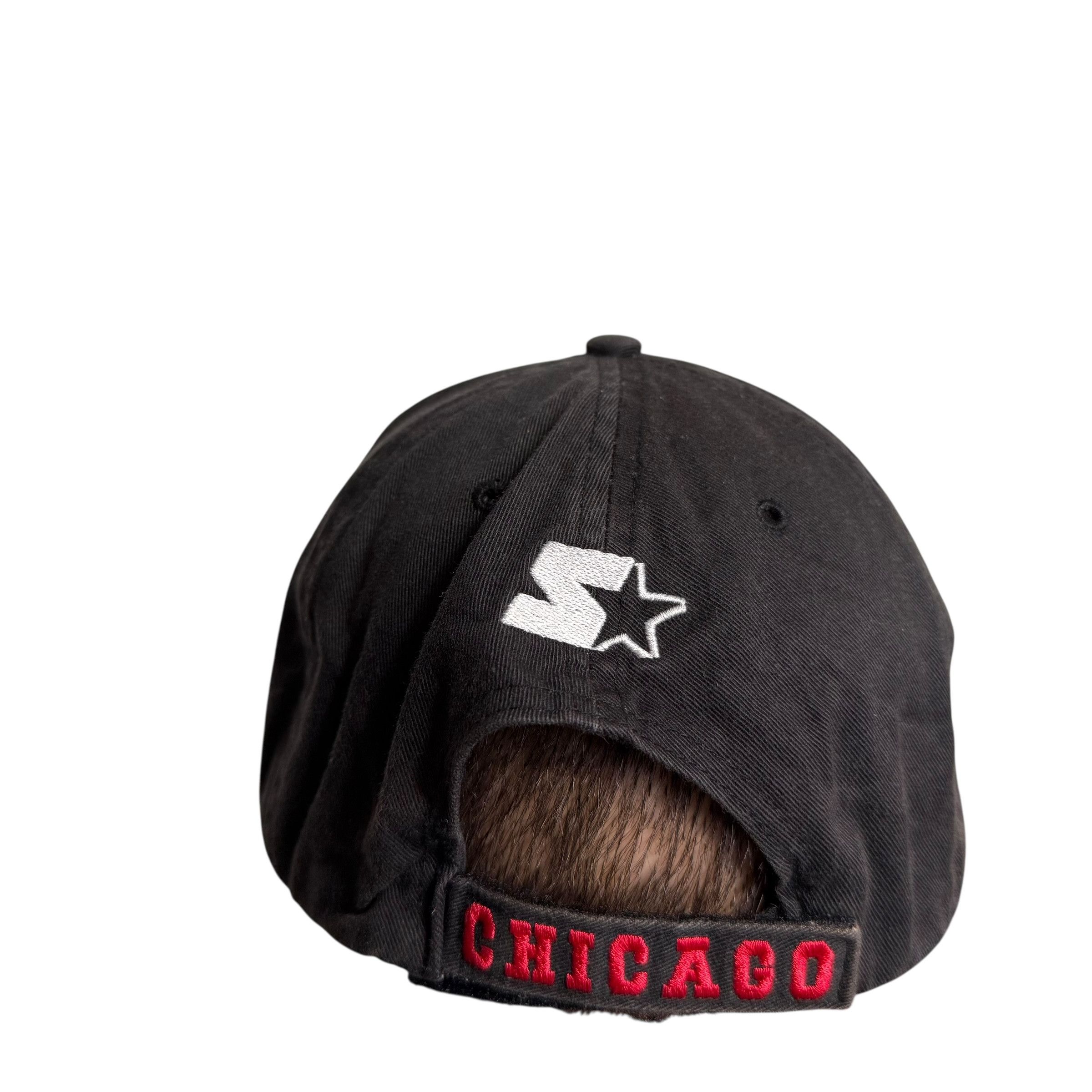 Starter 🔥RARE🔥Vintage Starter x NBA Chicago Bulls Strapback Cap Size ONE SIZE - 6 Thumbnail