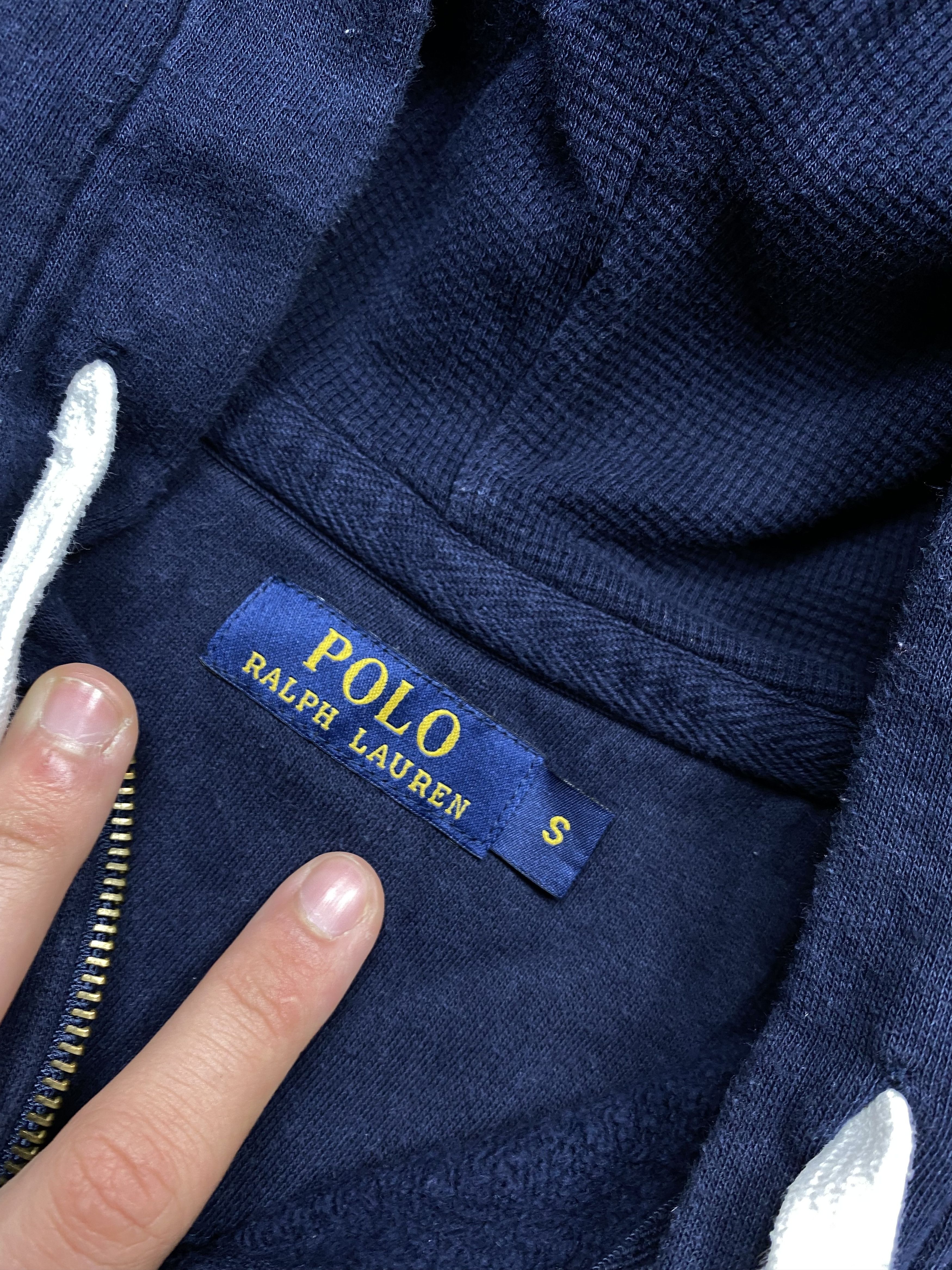 Polo Ralph Lauren Vintage Polo Ralph Lauren Zip Hoodie Size US S / EU 44-46 / 1 - 4 Thumbnail