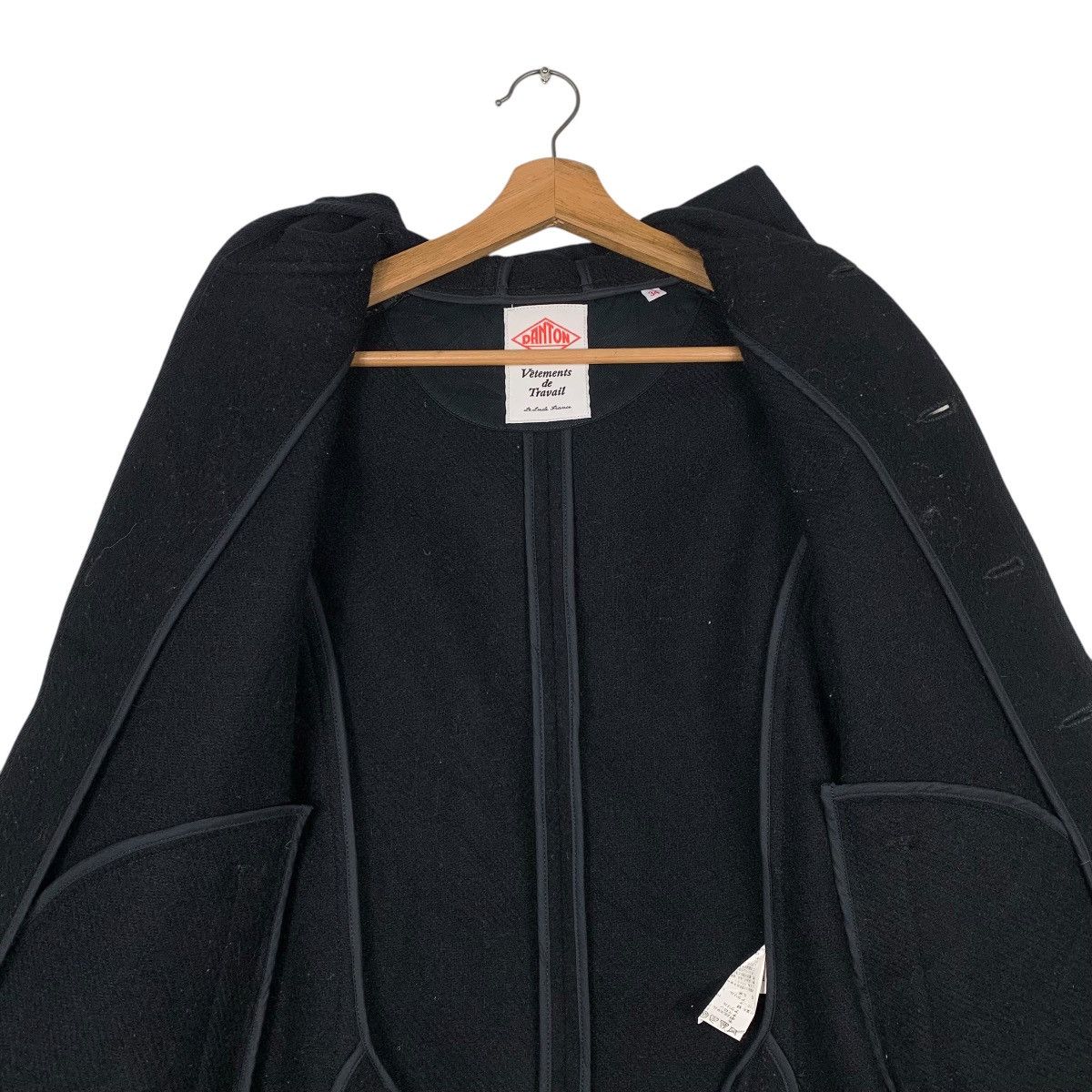 Danton Danton Hooded Wool Coat Size S / US 4 / IT 40 - 13 Thumbnail