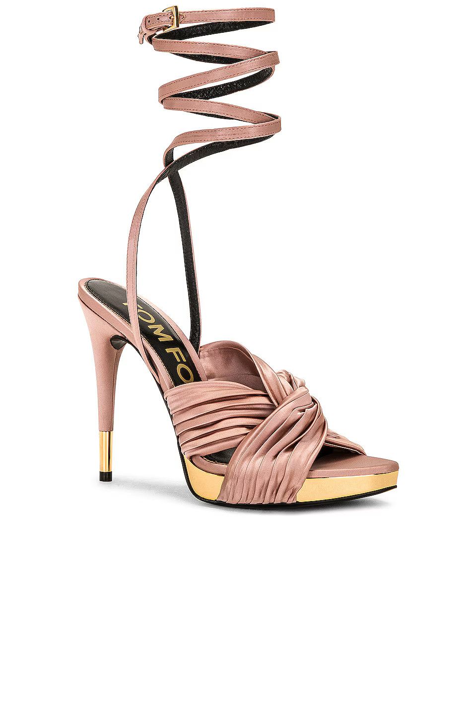 Tom Ford o1loc1c0924 W3256 Platform Sandals in Rose Nude Size US 7.5 / IT 37.5 - 2 Thumbnail