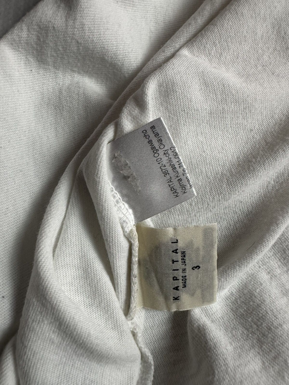 Japanese Brand × Kapital × Vintage Vintage Kapital Japanese tee logo Farmy Veteran size M Size US M / EU 48-50 / 2 - 6 Thumbnail