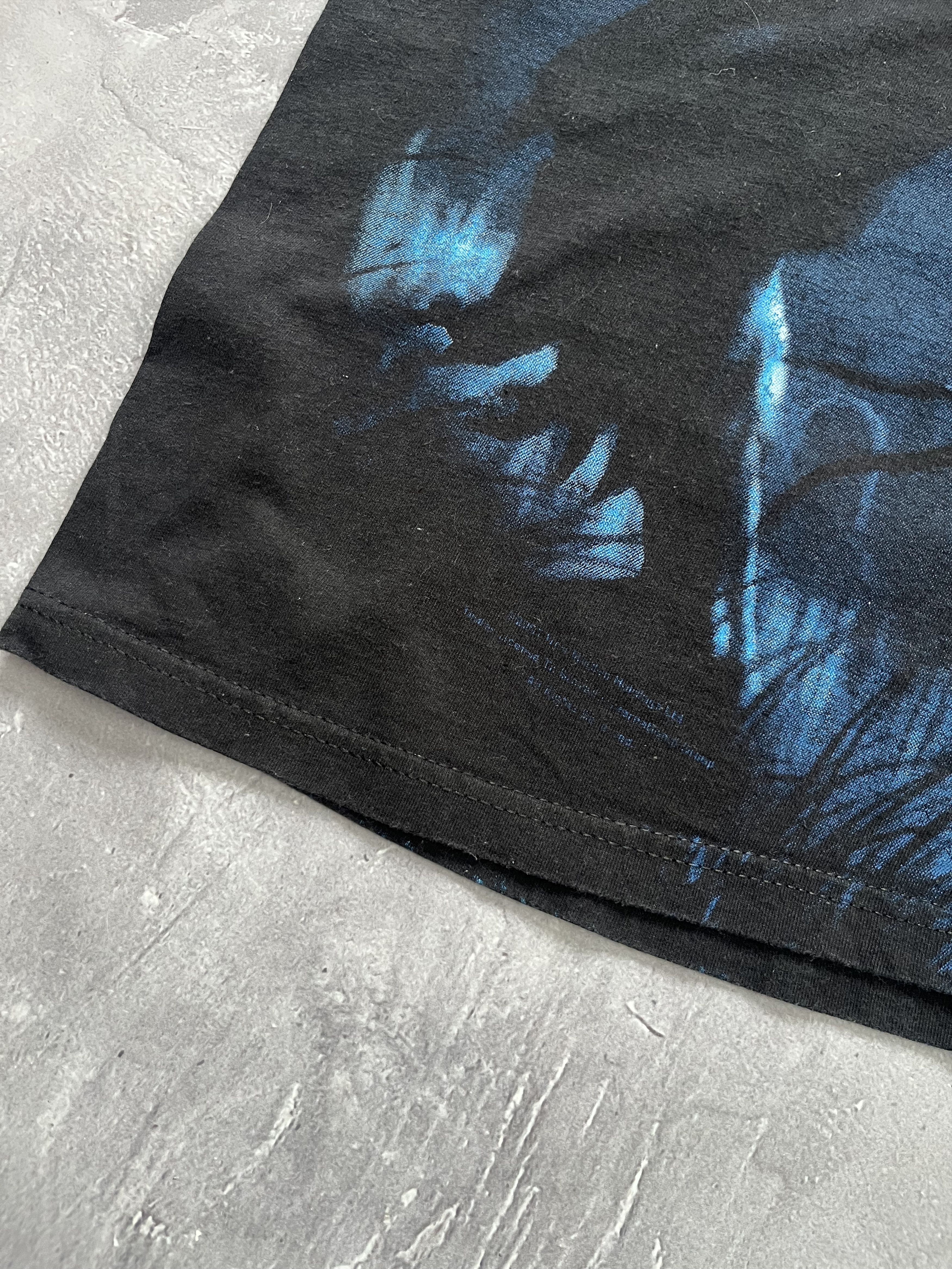 Band Tees Vintage 2007 Iron Maiden Black All Over Print T-Shirt Size US L / EU 52-54 / 3 - 2 Thumbnail