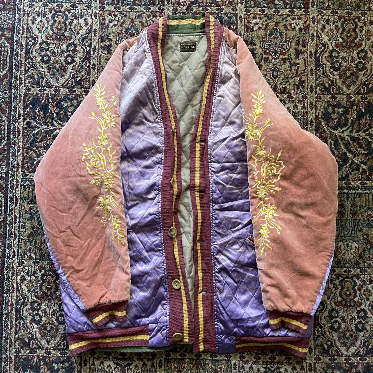 Kapital キャピタル Kung Fu Ainu Satin Jacket Kapital キャピタル Kung Fu Ainu Satin Jacket