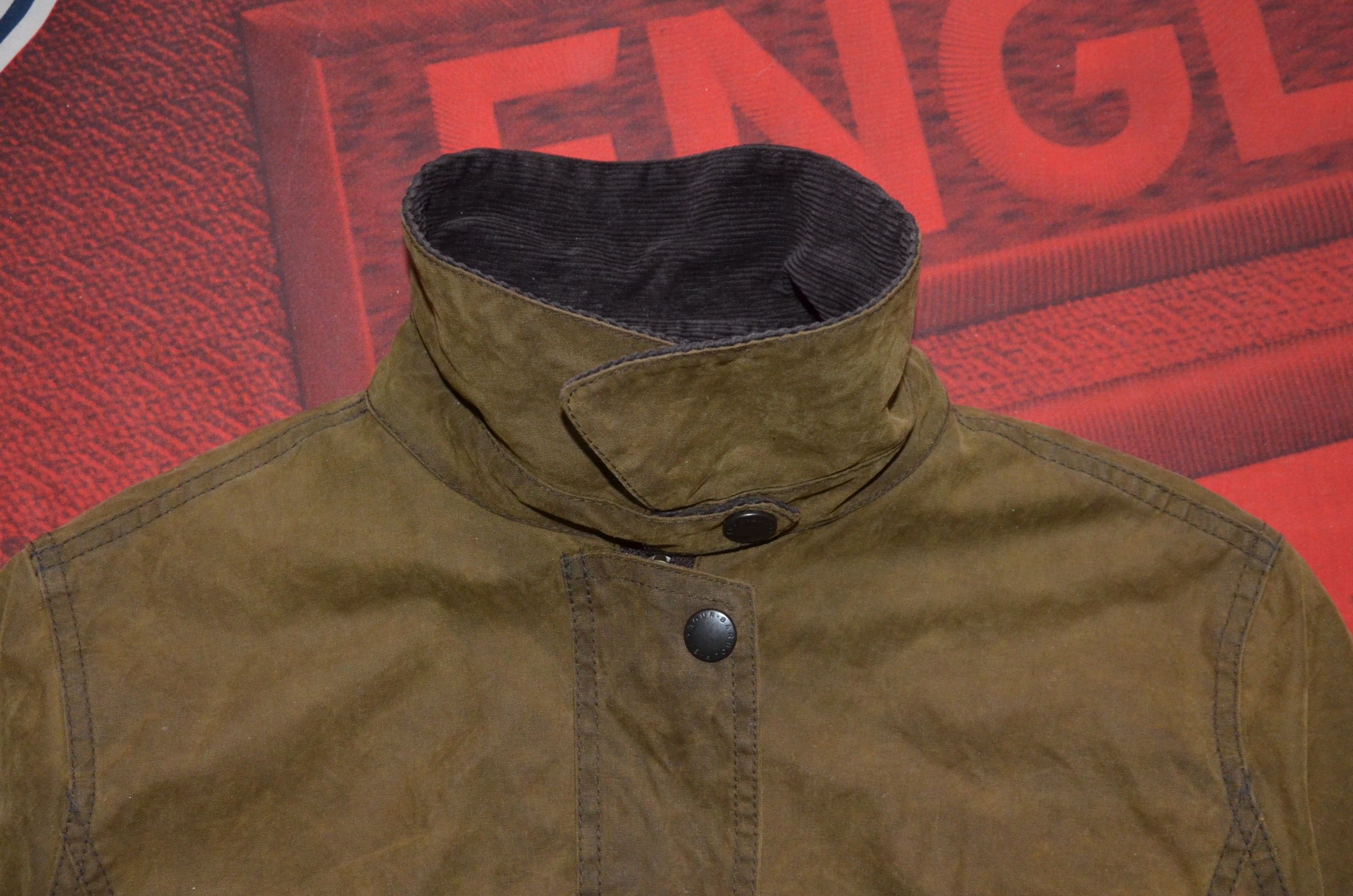 Barbour Barbour Newmarket Wax Jacket England Style Waxed Cotton Size L / US 10 / IT 46 - 6 Thumbnail