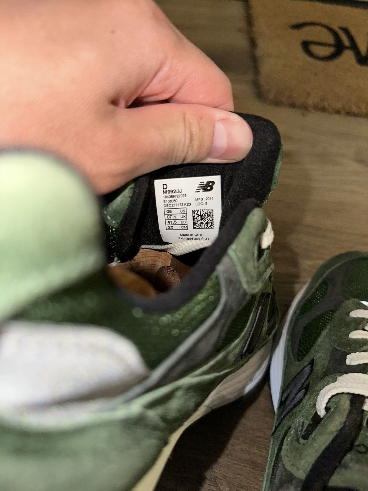 JJJJound × New Balance JJJJound New Balance 992 Size US 8 / EU 41 - 7 Thumbnail