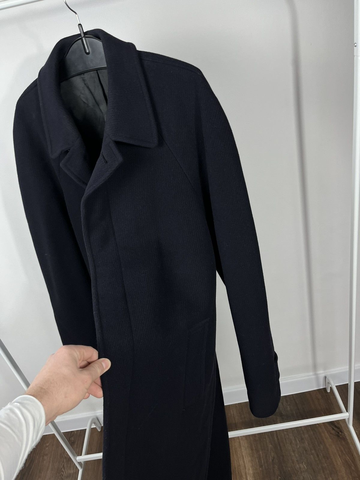 Pierre Cardin Pierre Cardin Wool Cashmere Coat Navy Blue XL Size US XL / EU 56 / 4 - 5 Thumbnail