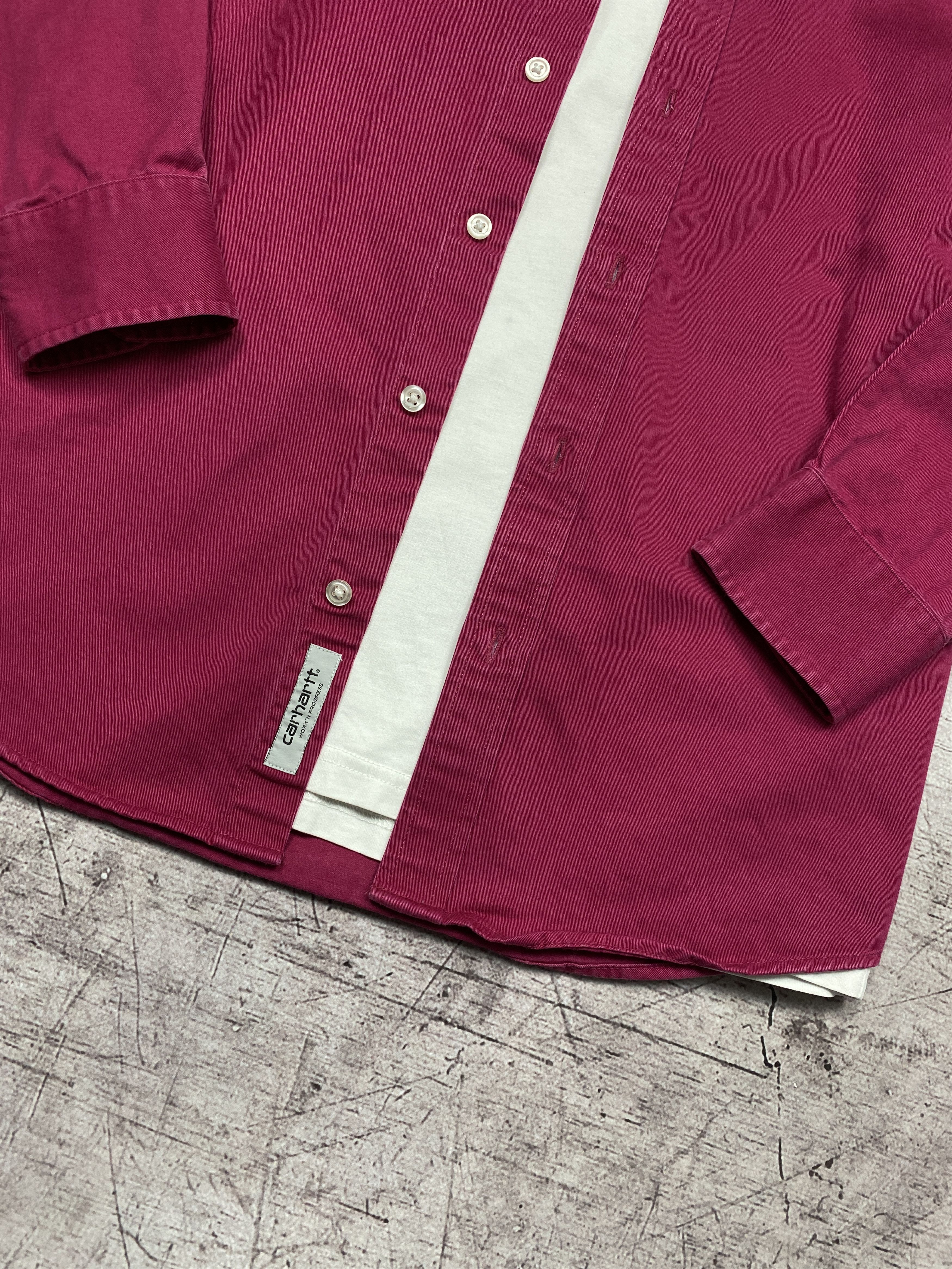 Carhartt × Vintage Carhartt WIP Vintage Mens Heavy Cotton Madison Shirt Y2K Size US L / EU 52-54 / 3 - 5 Thumbnail