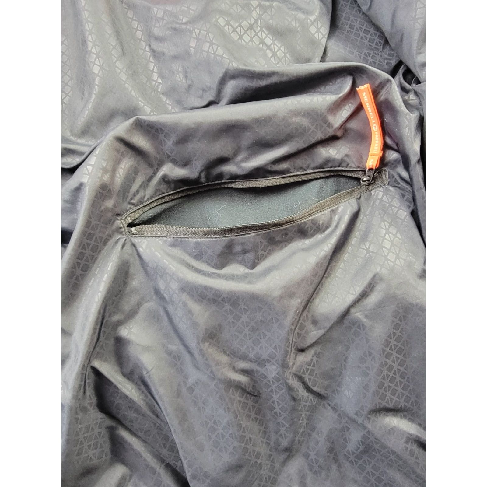Merrell Merrell Jacket Womens Medium Gray Full Zip Hooded Puffer Outdoor Active Shirt? Size M / US 6-8 / IT 42-44 - 4 Thumbnail