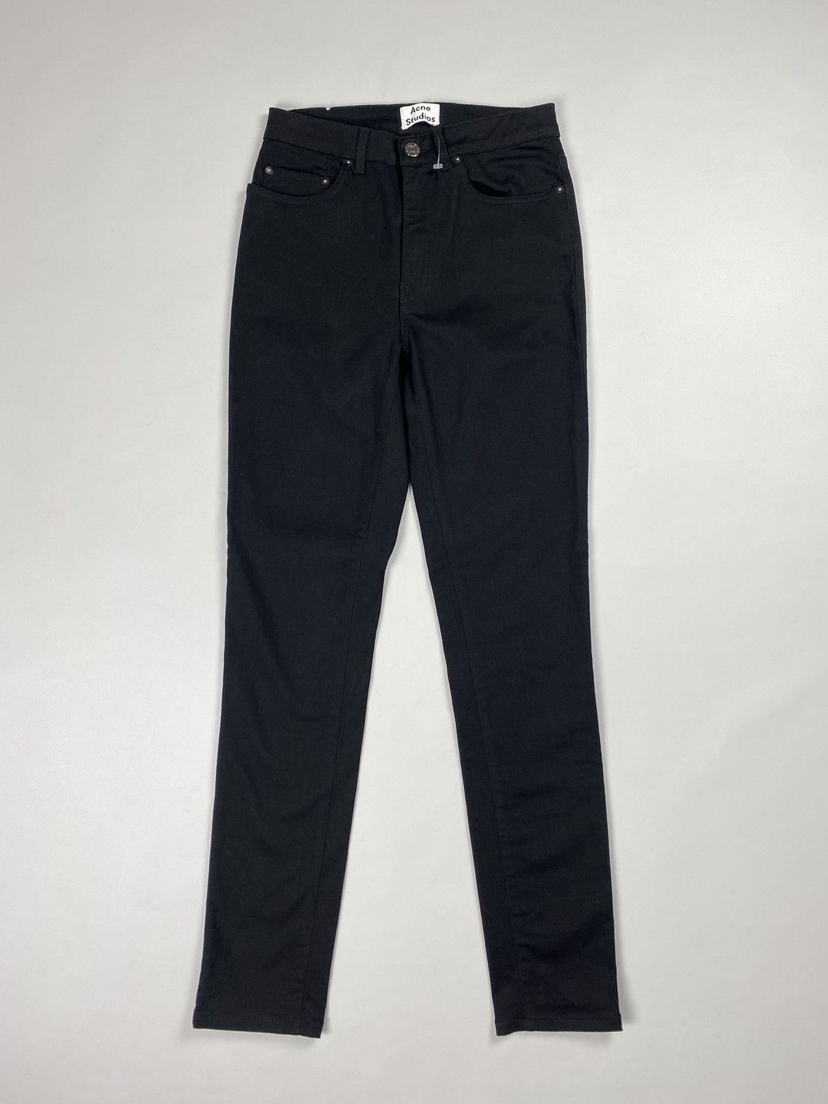 Acne Studios Pin Black ladies skinny jeans size 29 32
