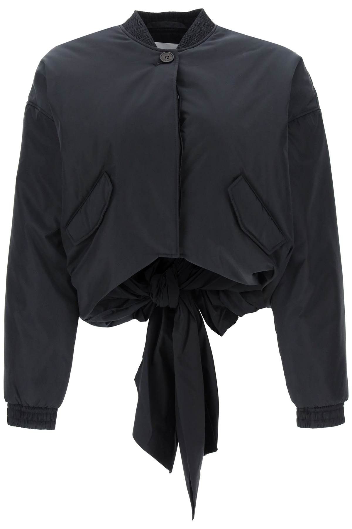 Cecilie Bahnsen Cecilie Bahnsen Ubon Bomber Jacket With Maxi Bow | Grailed