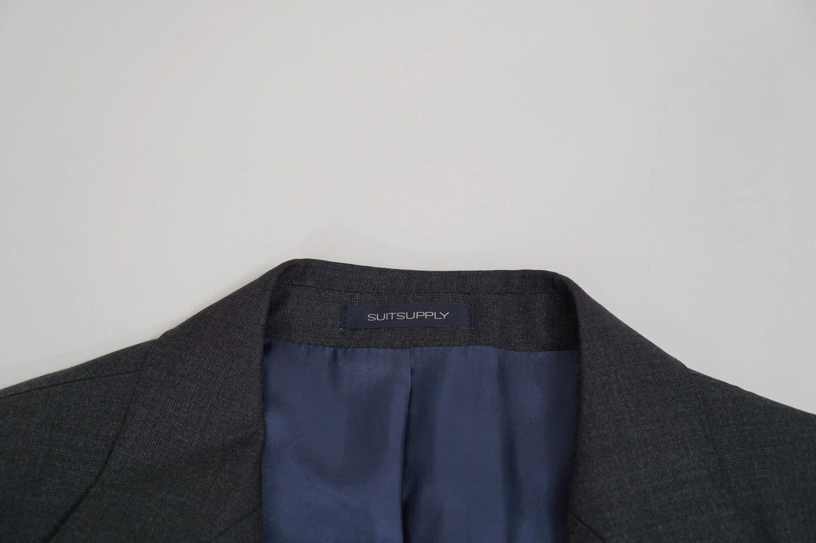 Suitsupply Men Suitsupply Blazer Washington Notch Full Canvas Grey US42 Size 42R - 3 Thumbnail