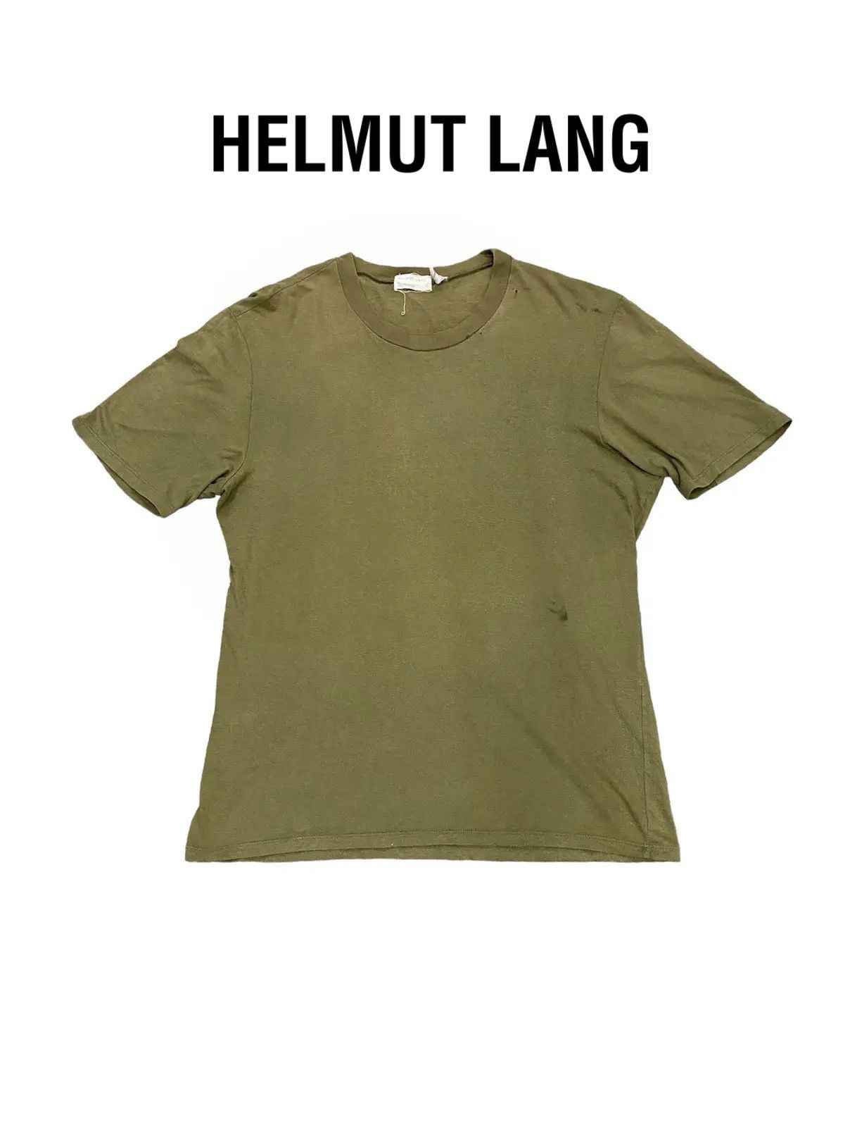 Helmut Lang Helmut Lang Archival 1996 Distressed Painter Tee Size US S / EU 44-46 / 1 - 1 Thumbnail
