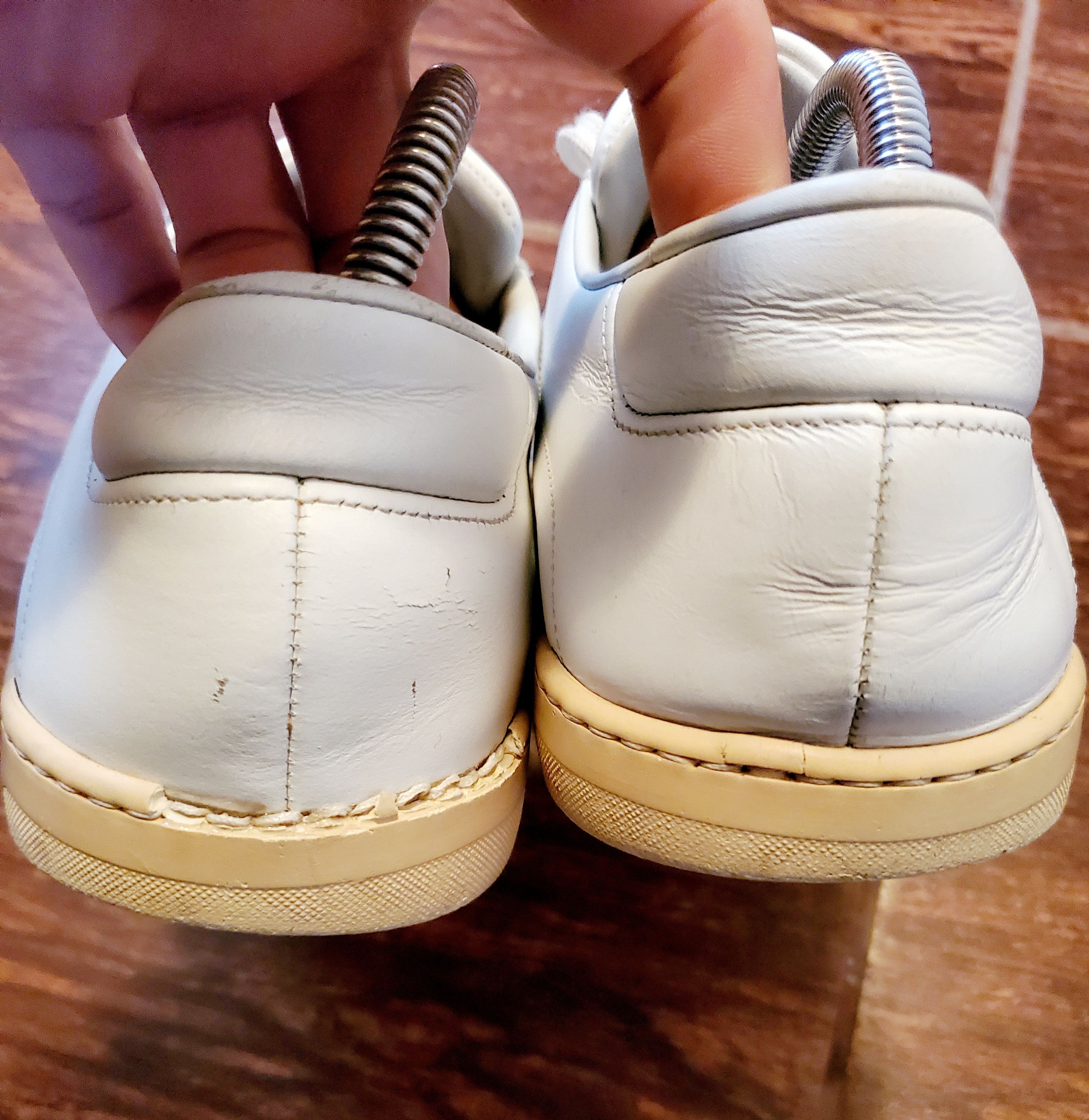 Prada Prada Sport Leather Sneakers size 42,5, 43 Size US 9.5 / EU 42-43 - 4 Thumbnail