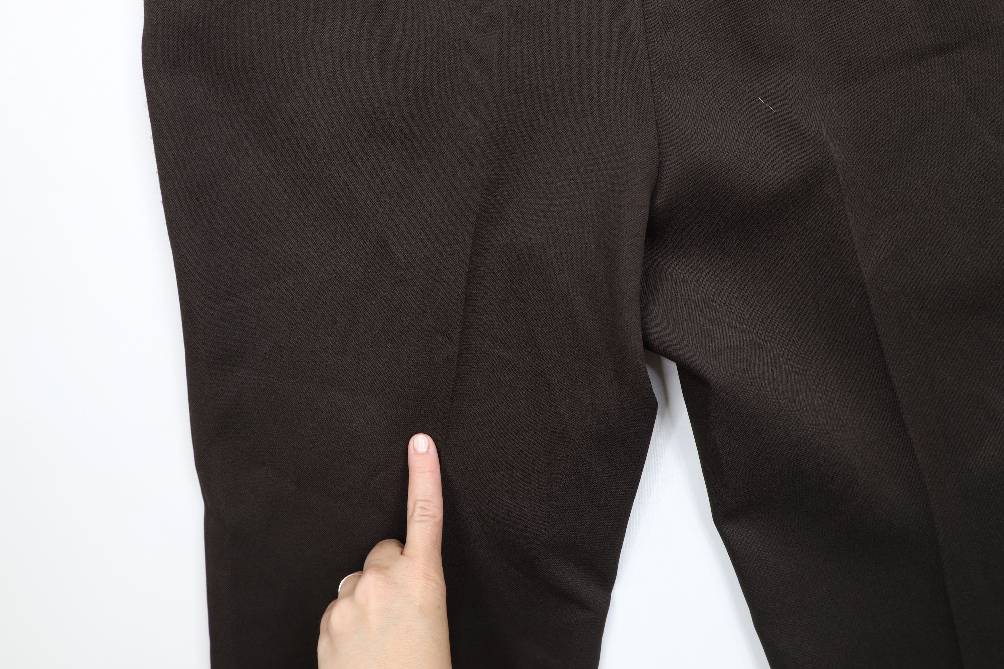 Vintage Vintage 70s Streetwear Flared Wide Leg Chino Pants Brown USA Size US 36 / EU 52 - 13 Thumbnail