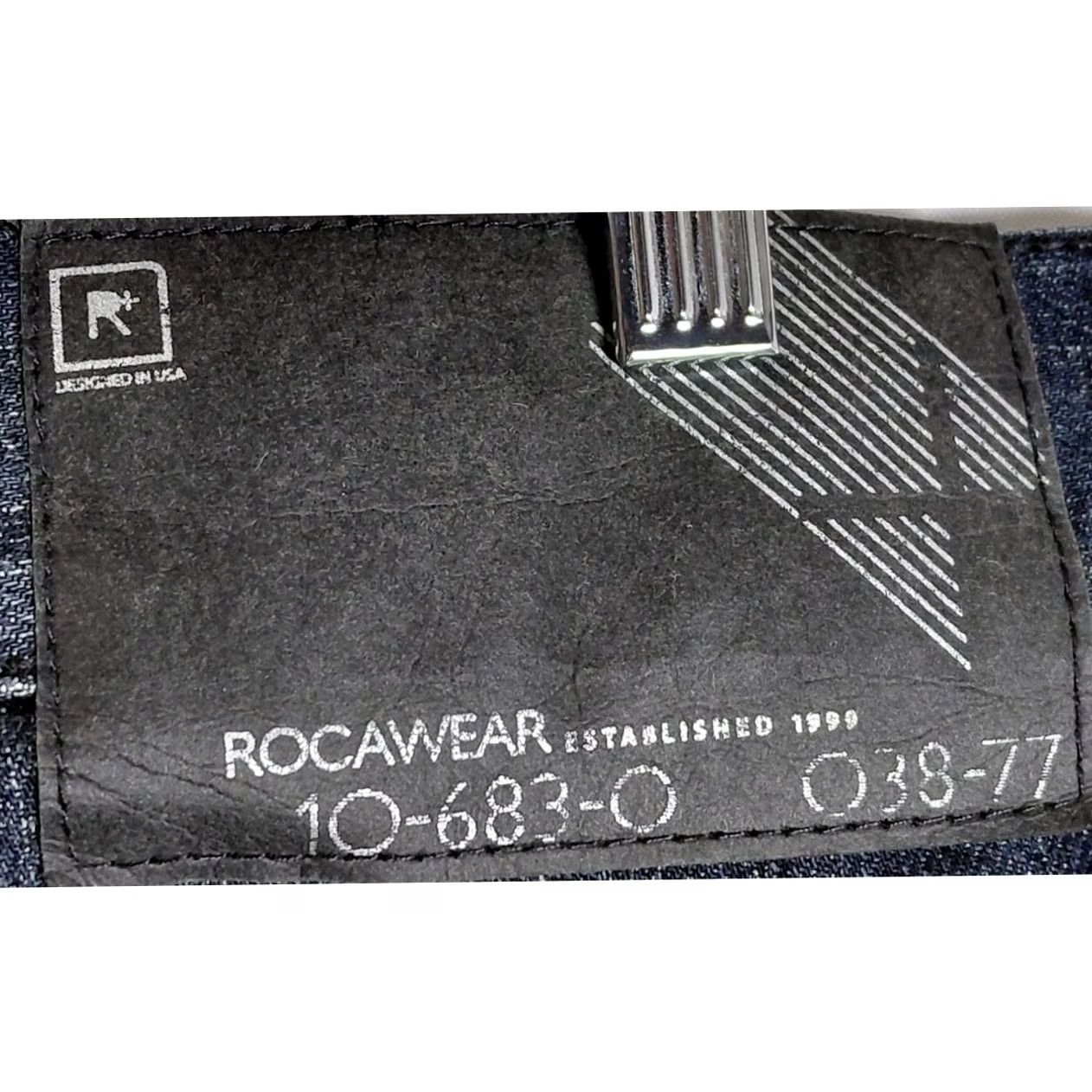 Rocawear Rocawear Jeans Blue Denim Men Size 34 W Regular Fit Mid Rise 34in Inseam Straight Button Logo Authentic Original Rocawear Size US 34 / EU 50 - 4 Thumbnail