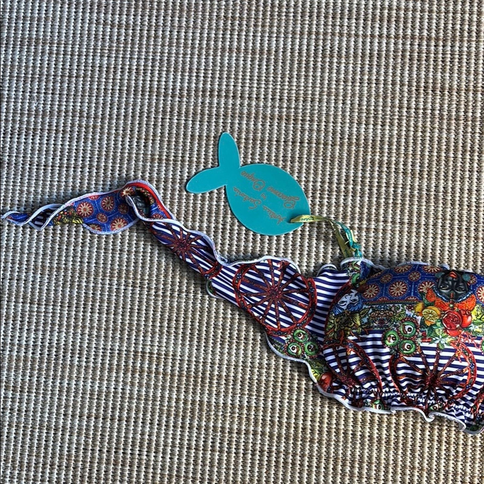 Other NWT Antica Sartoria Colorful Patterned Bikini Set Size L Size ONE SIZE - 4 Thumbnail