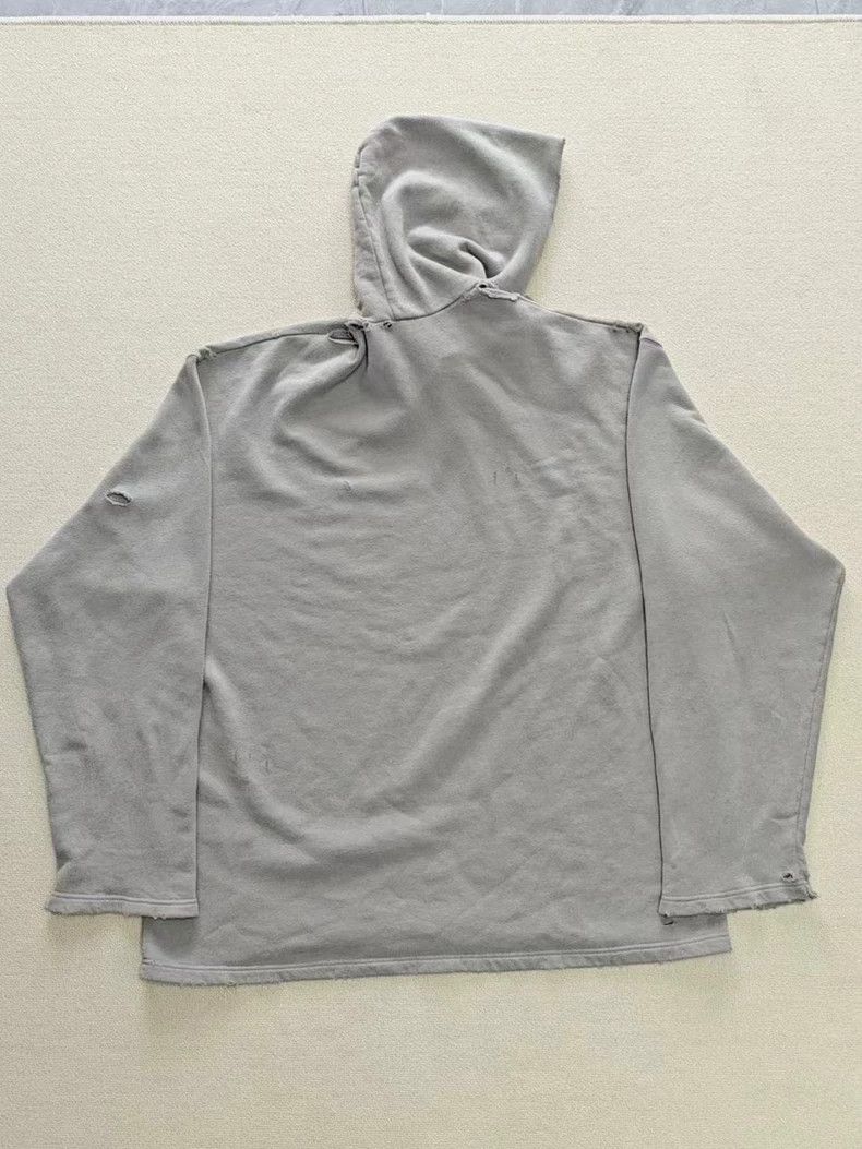 Balenciaga Balenciaga Blurred logo lettering wash-away hooded sweatsh Size US XS / EU 42 / 0 - 3 Thumbnail