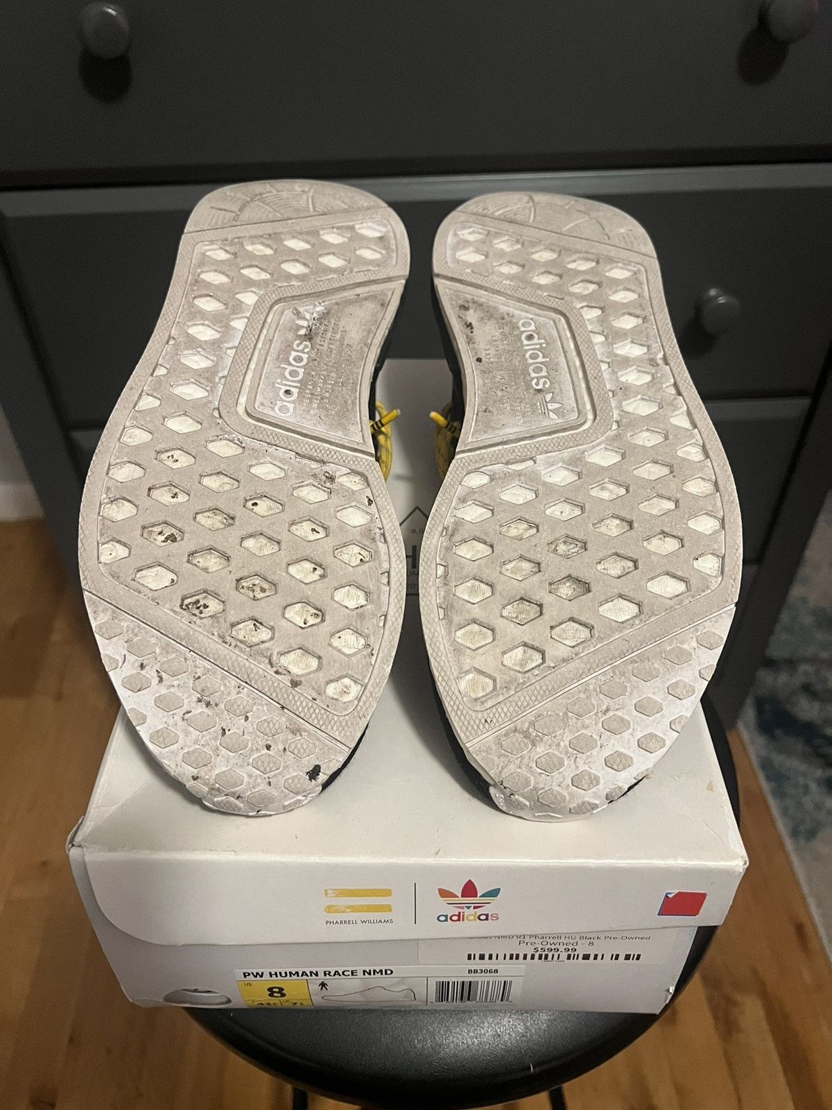 Adidas × Humanrace Adidas NMD R1 Pharrell HU Size US 8 / EU 41 - 3 Thumbnail